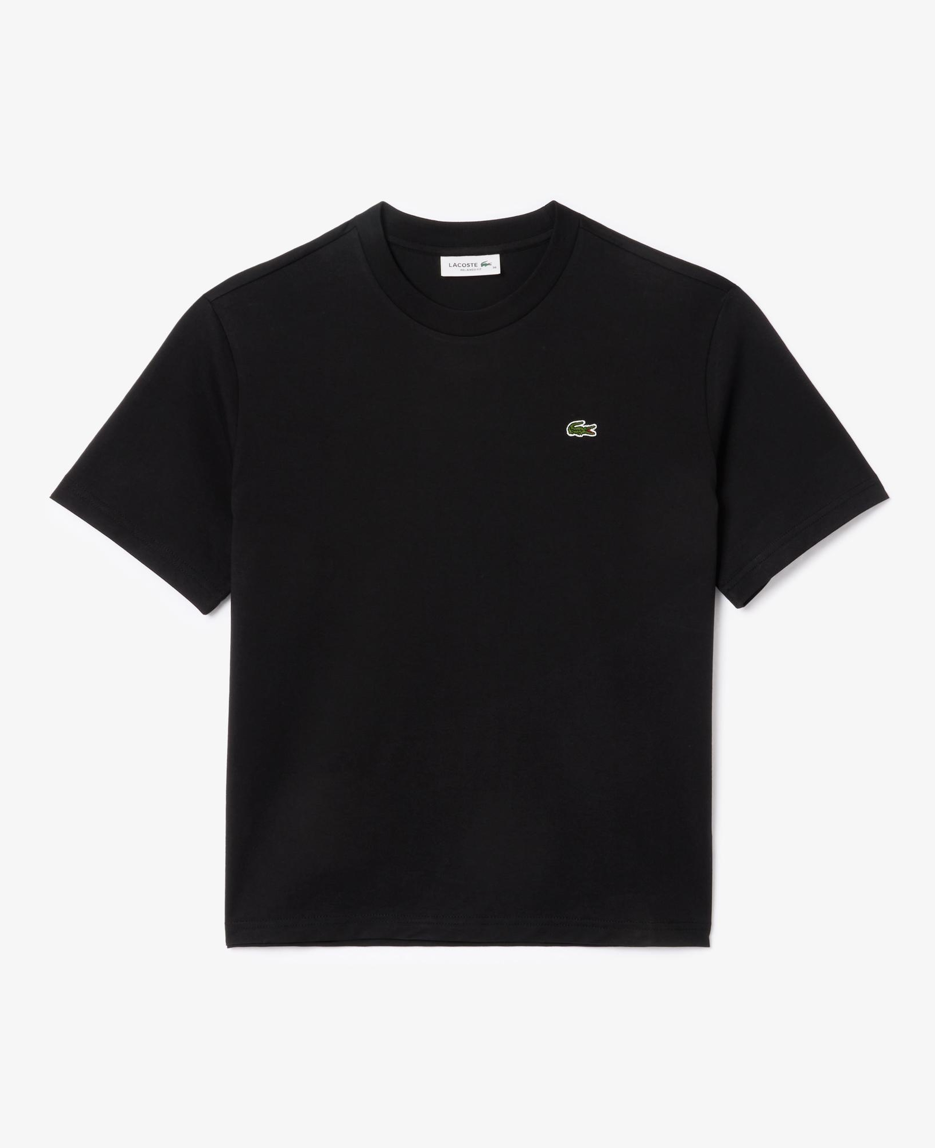 Kadın Relaxed Fit Bisiklet Yaka Siyah T-Shirt
