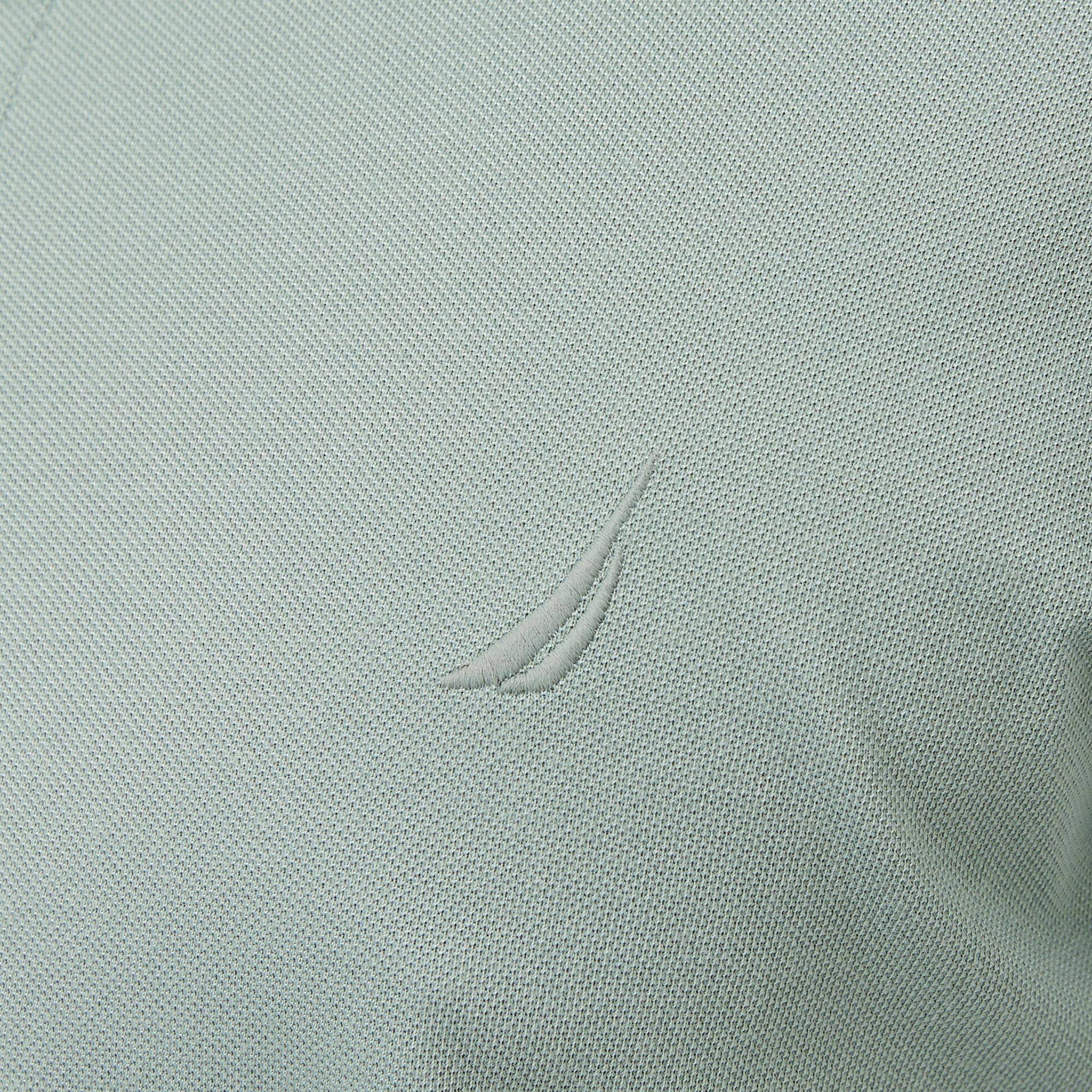 Nautica Erkek Yeşil Classic Fit Polo Yaka T-Shirt