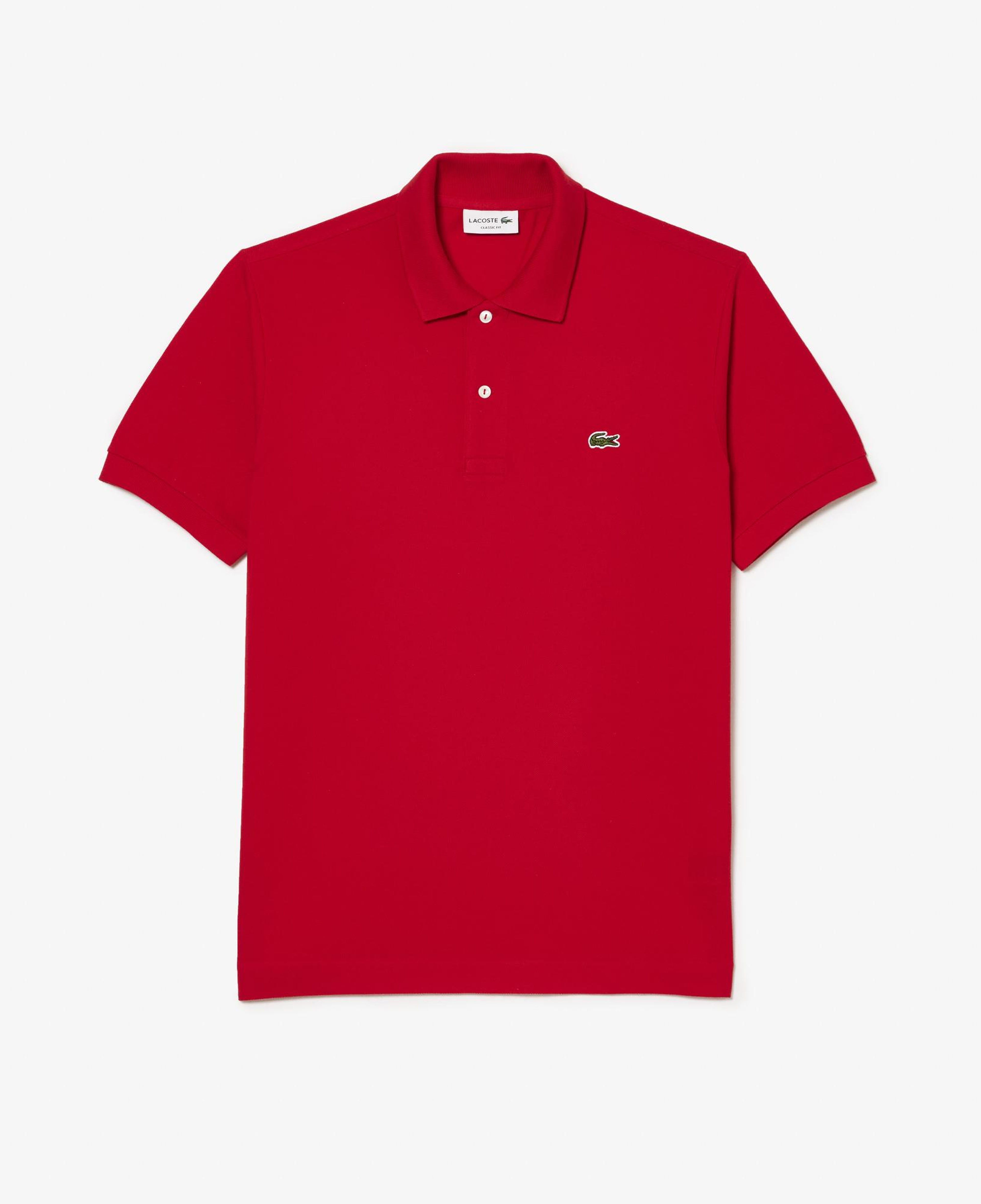 L.12.12 Erkek Classic Fit Kırmızı Polo