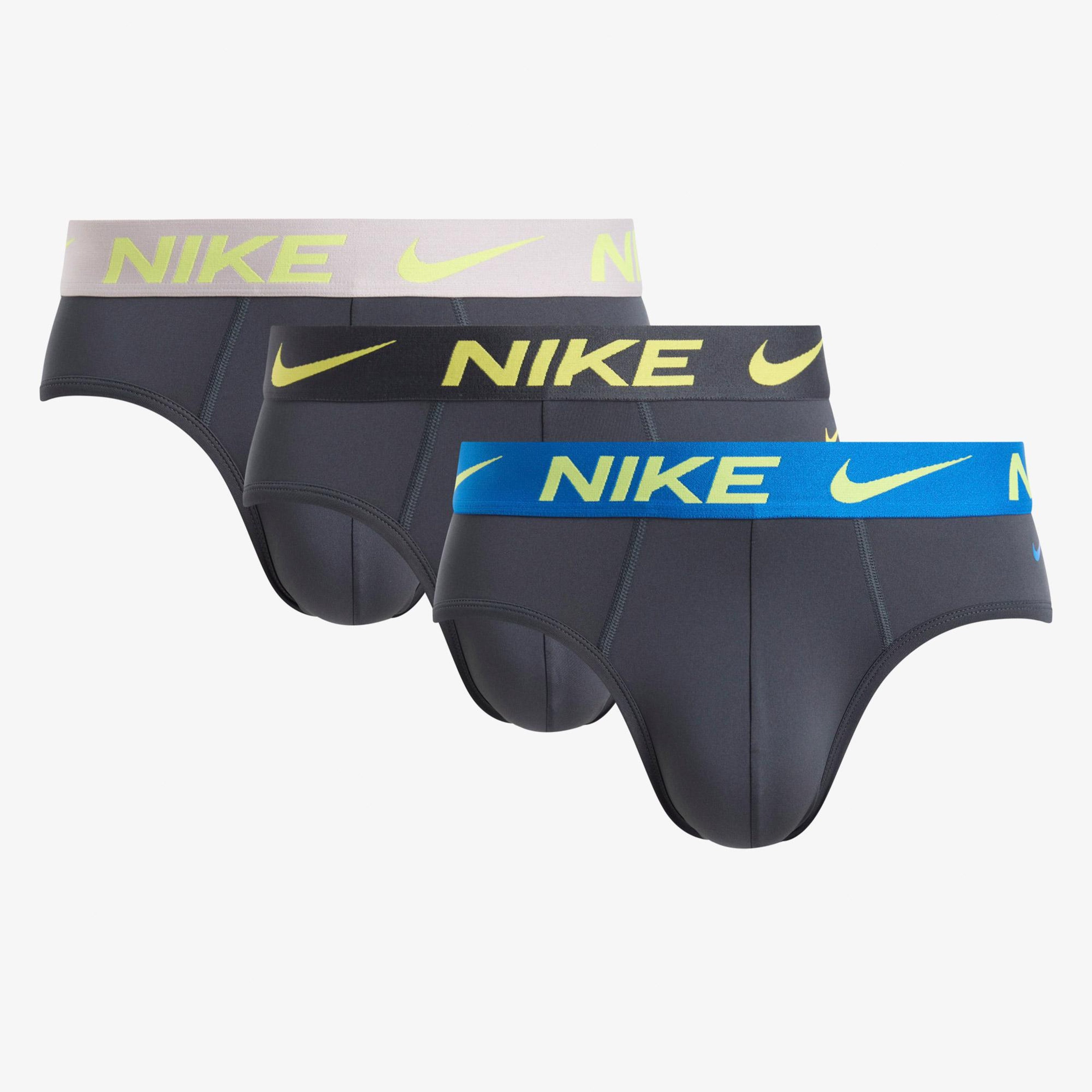 Nike Hip Brief 3'lü Erkek Renkli Boxer