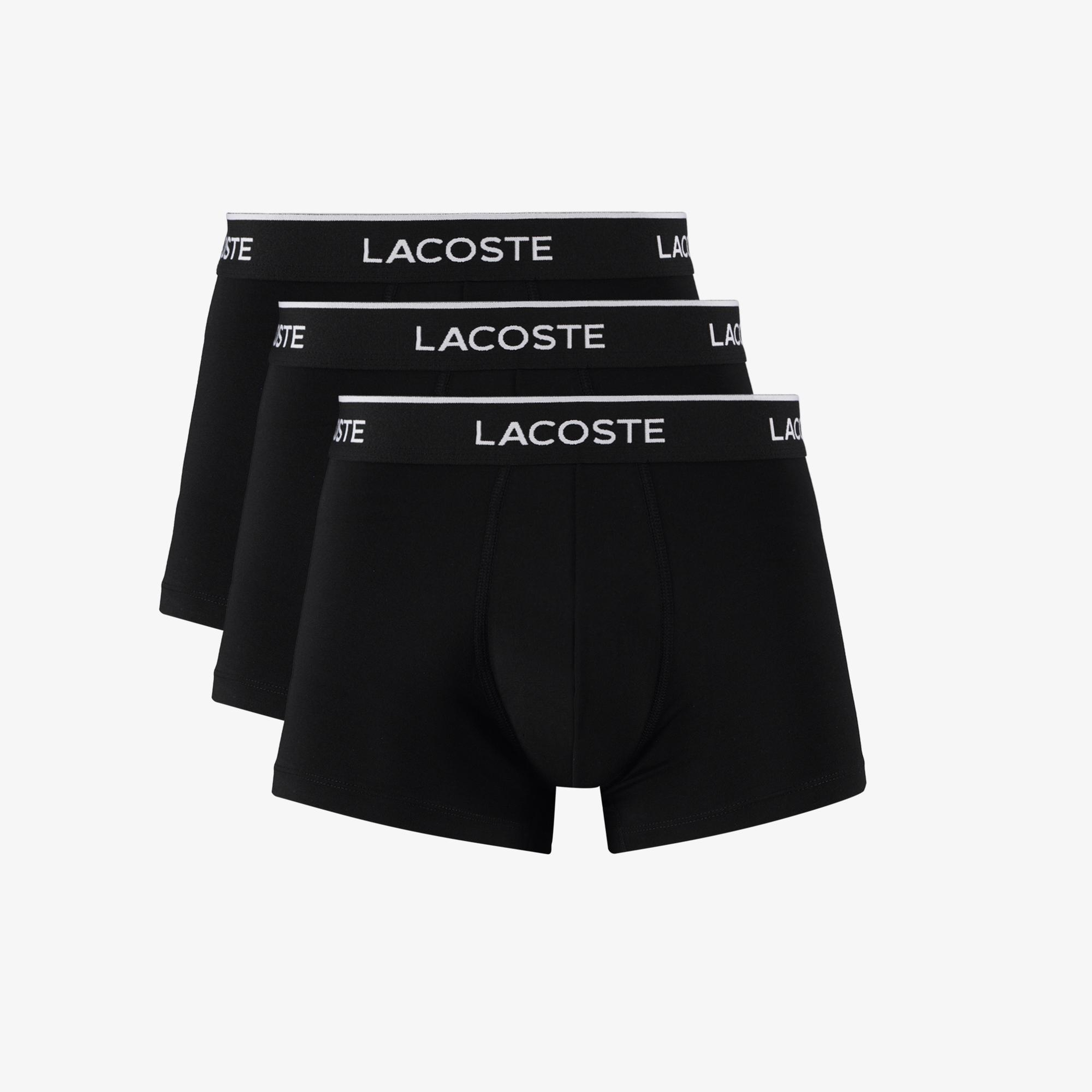 Erkek 3'lü Siyah Boxer