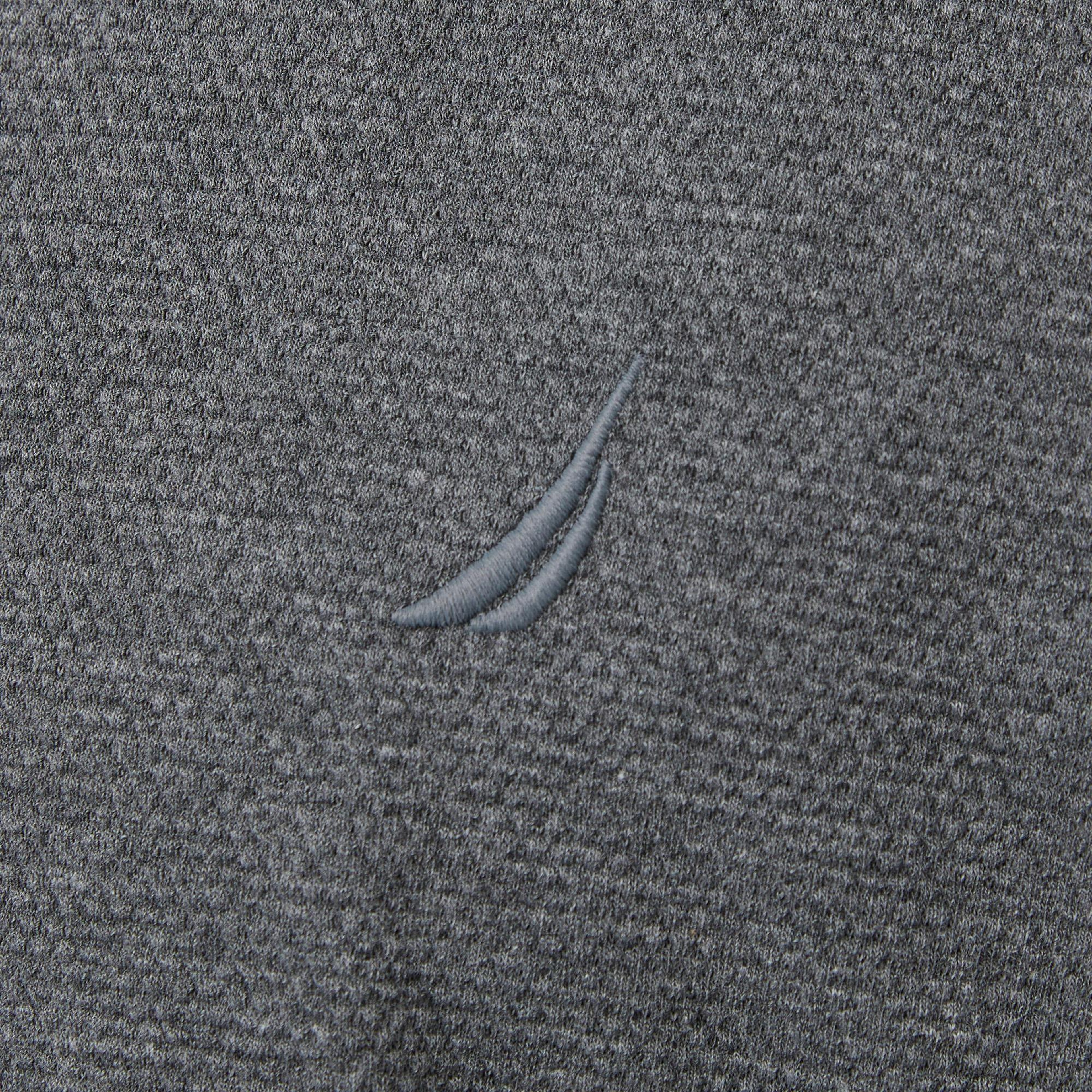 Nautica Erkek Gri Classic Fit Uzun Kollu Polo Yaka T-Shirt