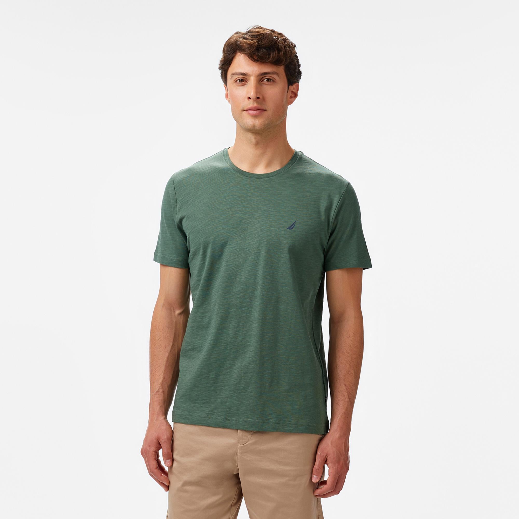 Nautica Erkek Yeşil Regular Fit T-Shirt