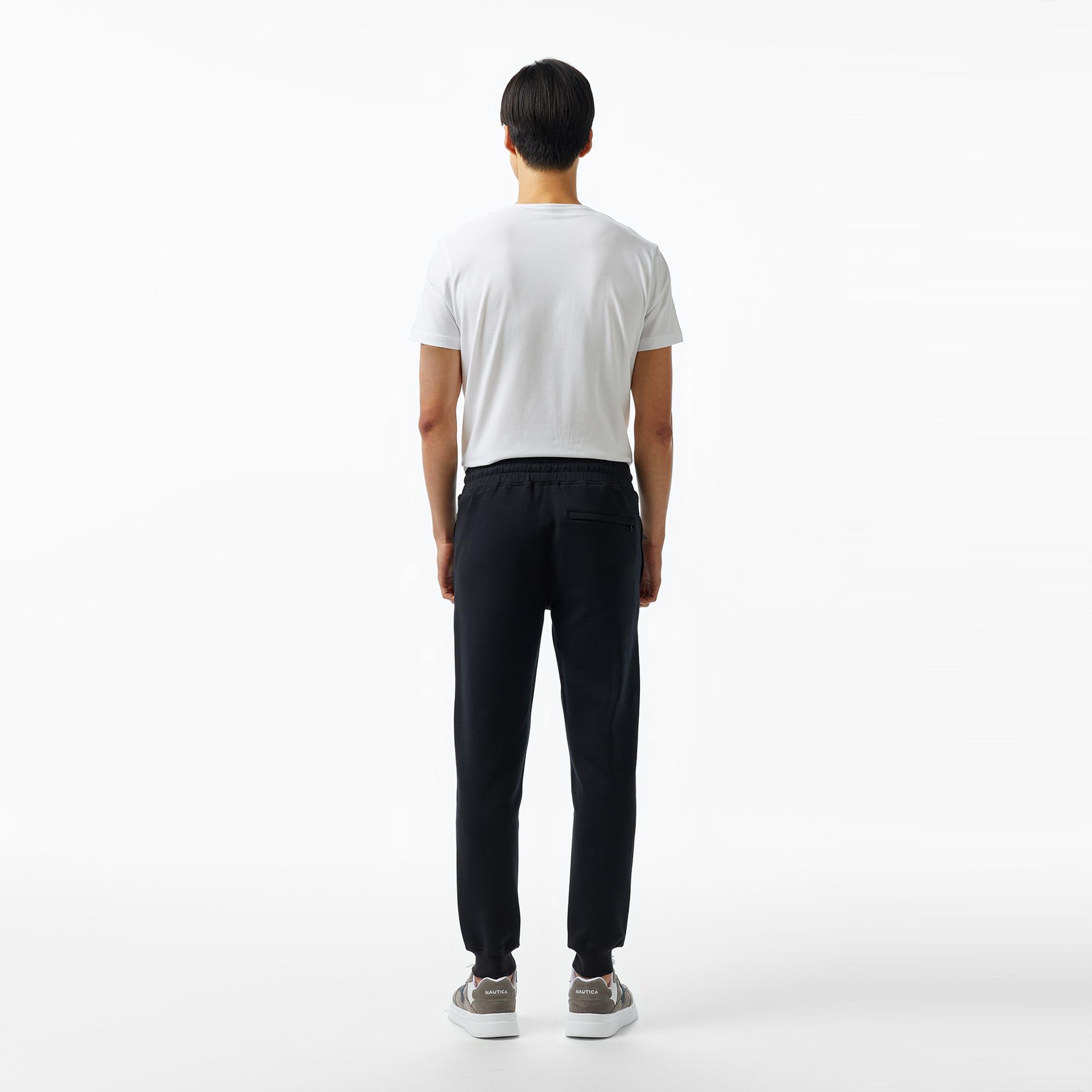Nautica Erkek Siyah Regular Fit Eşofman Altı