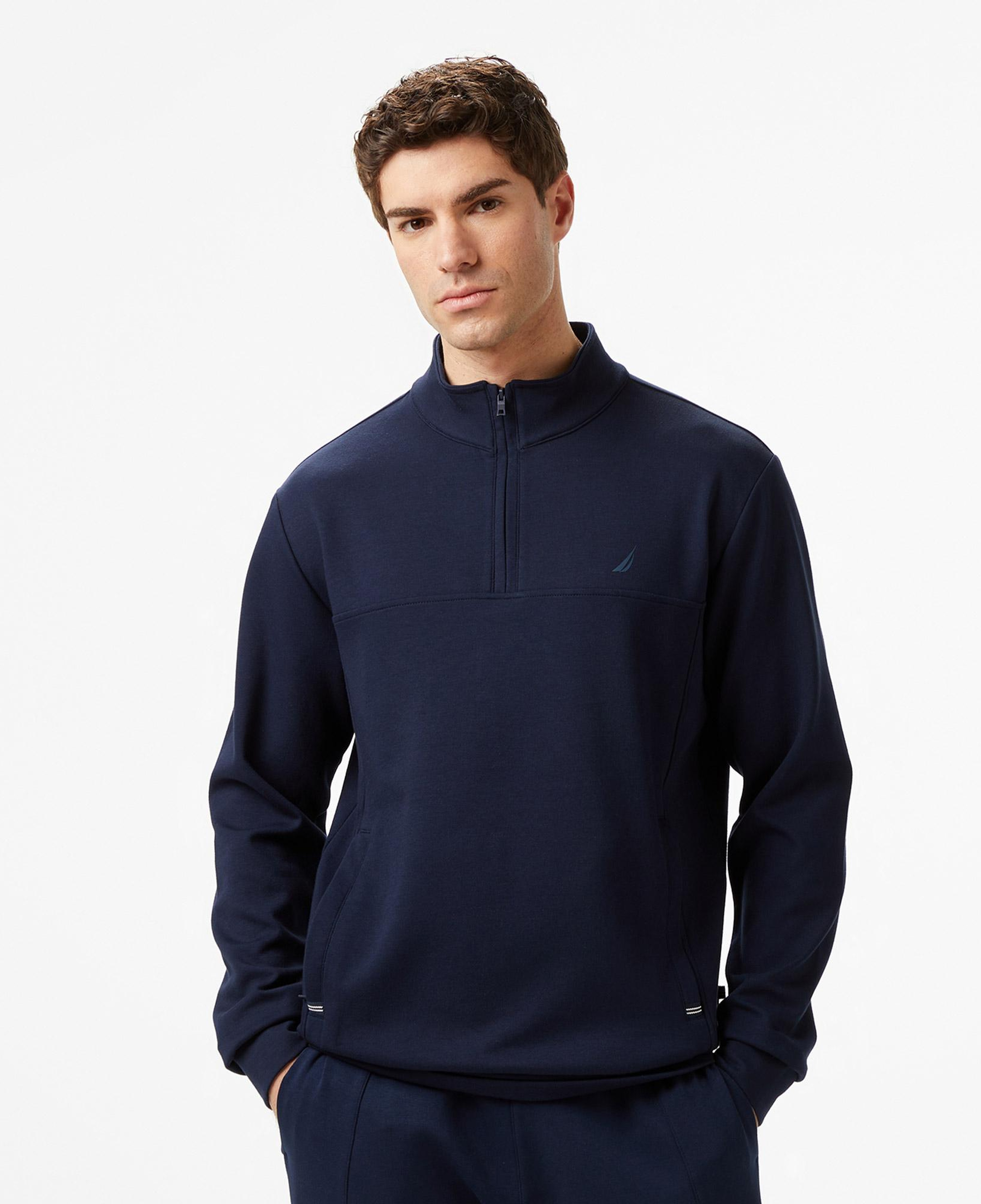 Nautica Erkek Lacivert Classic Fit Sweatshirt