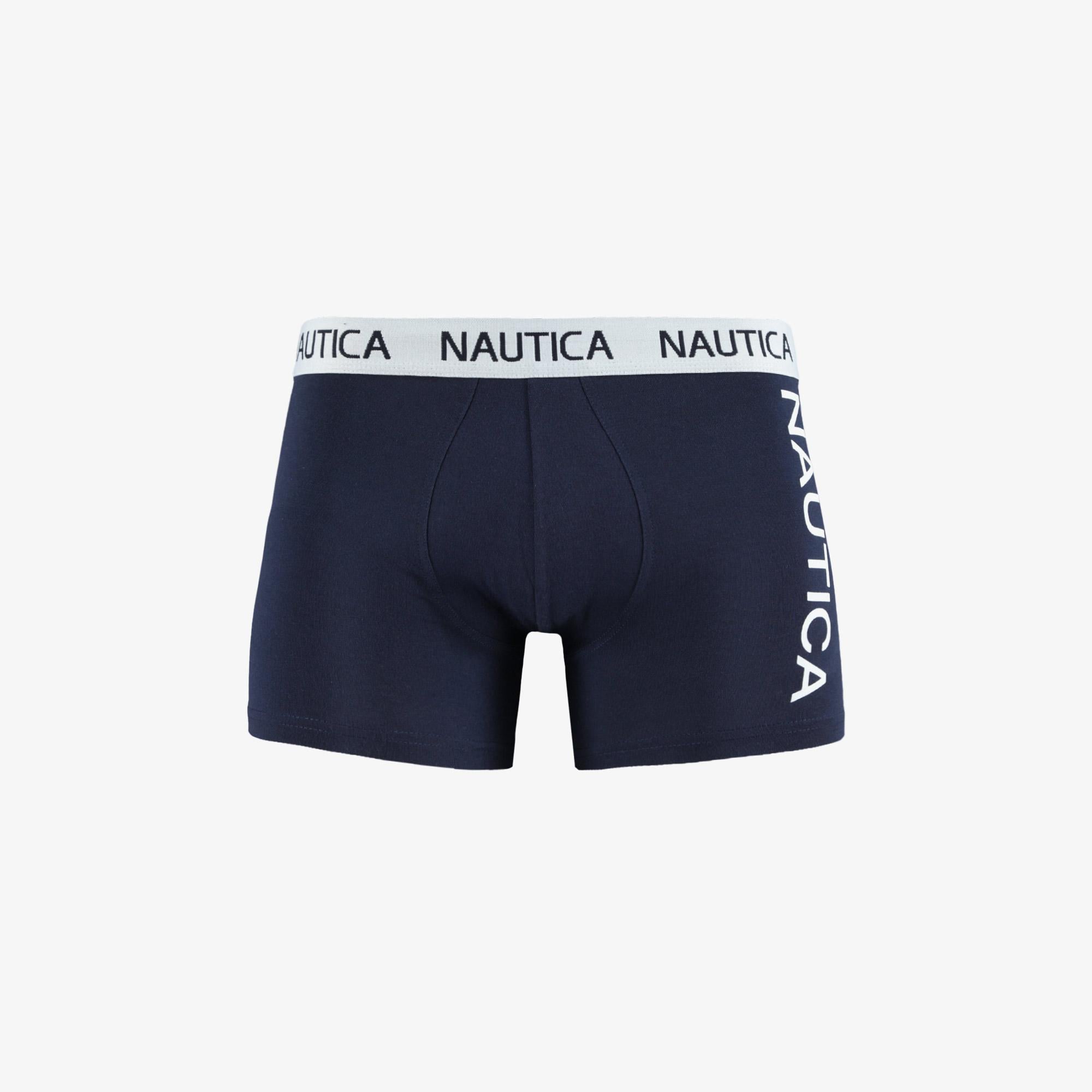 Nautica Erkek Lacivert Standart Fit 3lü Boxer