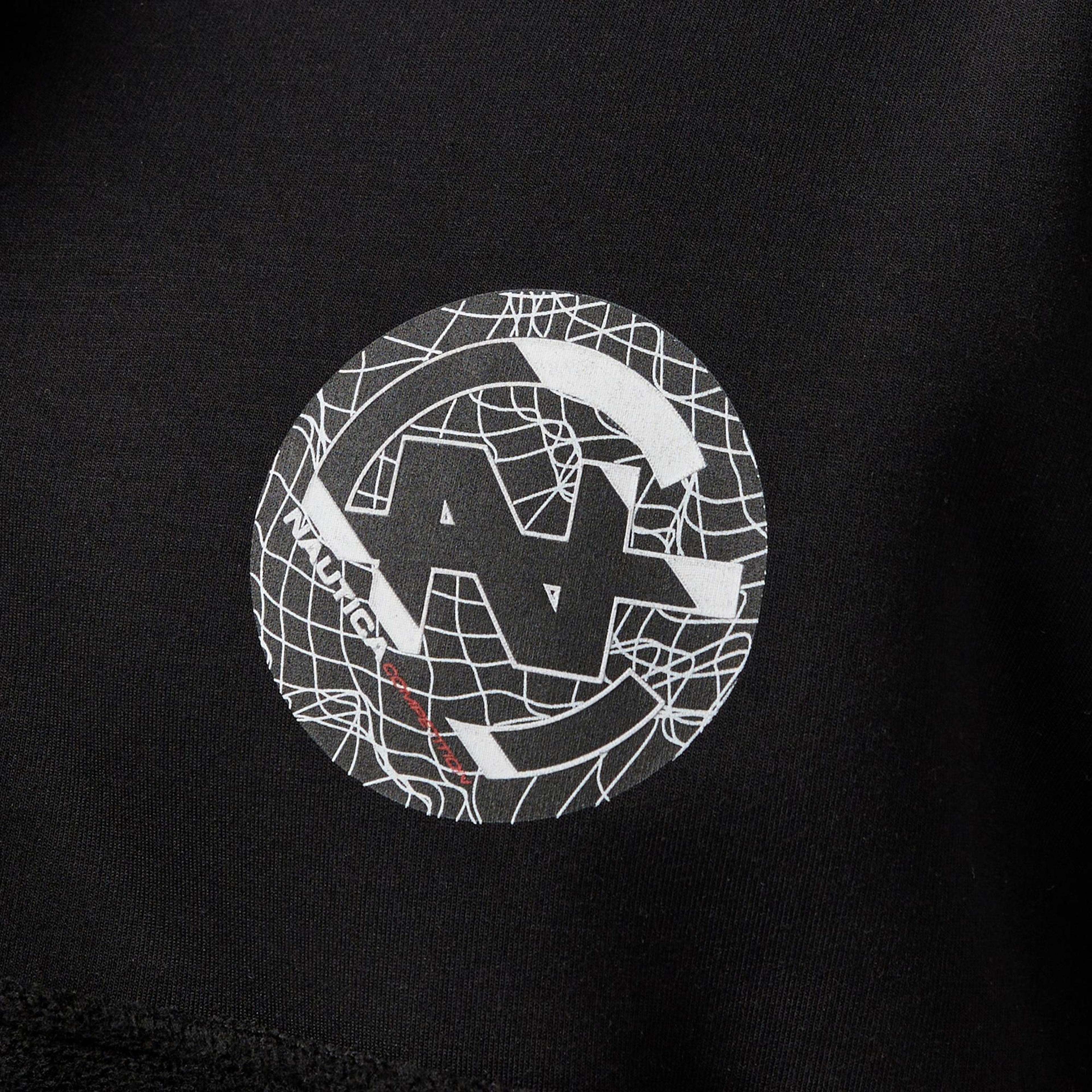 Nautica Erkek Siyah Regular Fit Sweatshirt