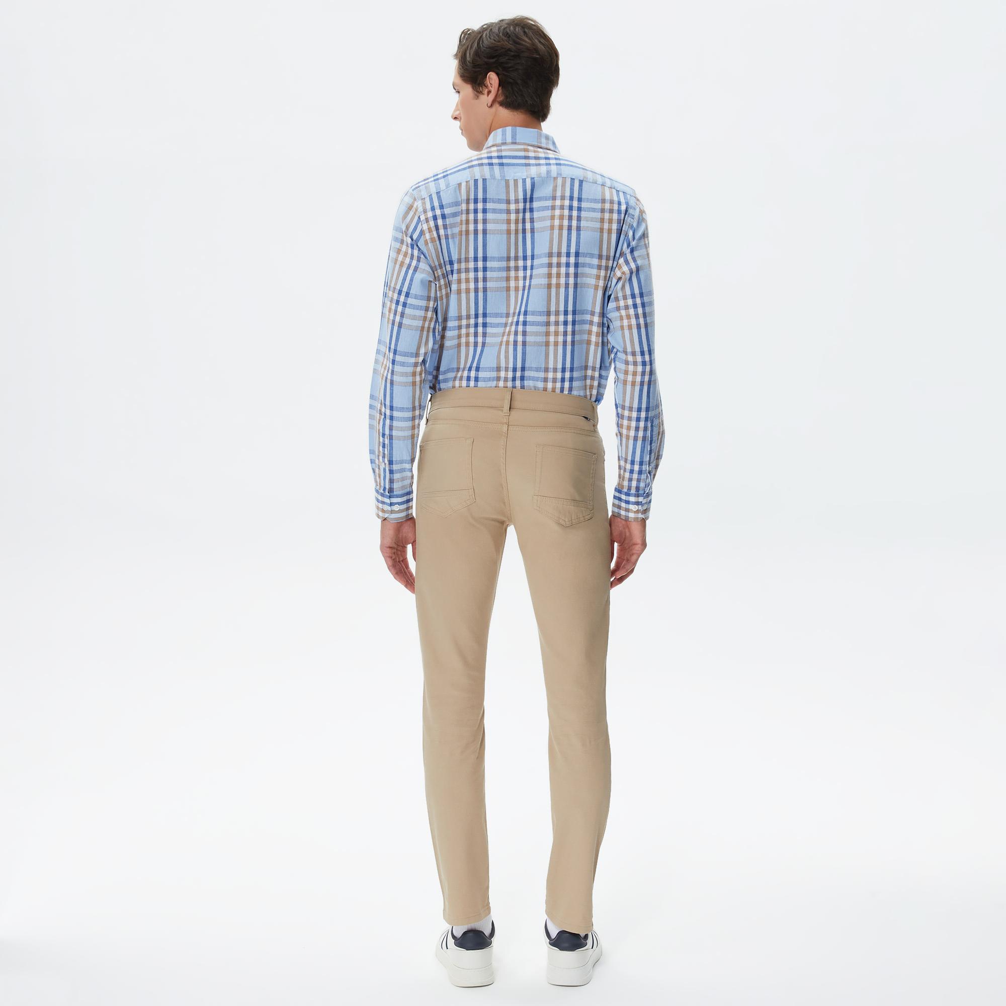 Nautica Erkek Bej Slim Fit Pantolon