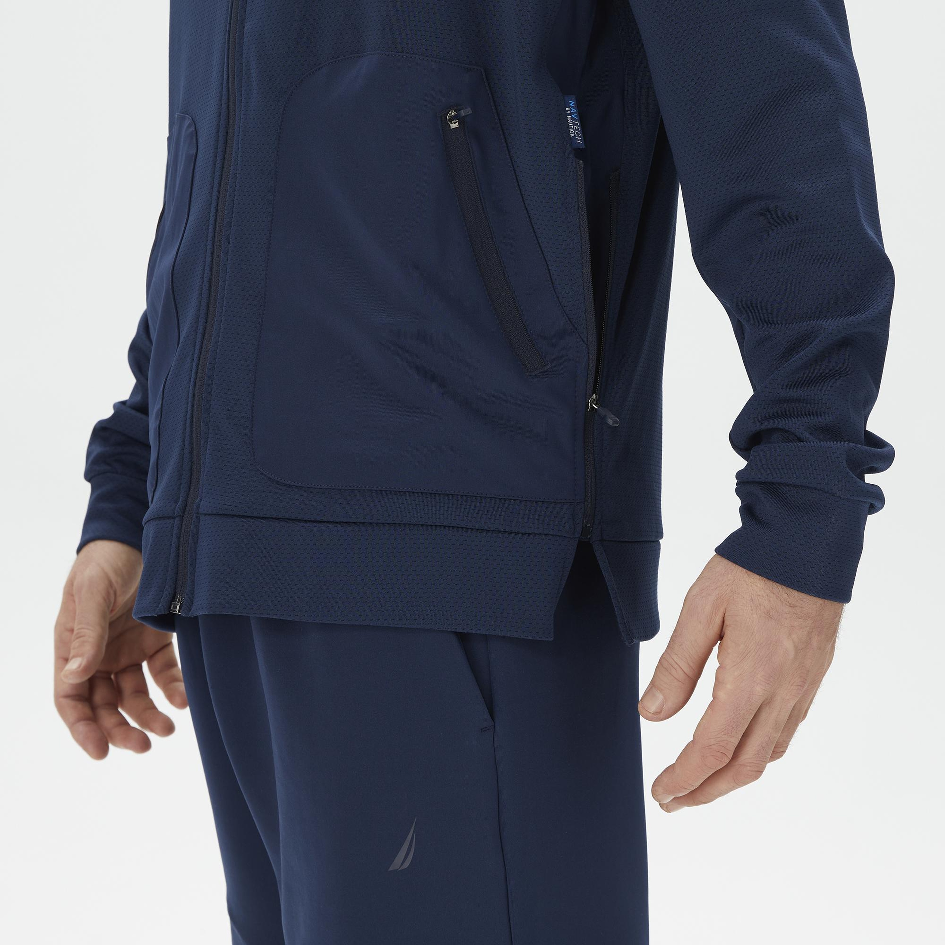 Nautica Erkek Lacivert Standart Fit Kapüşonlu Sweatshirt