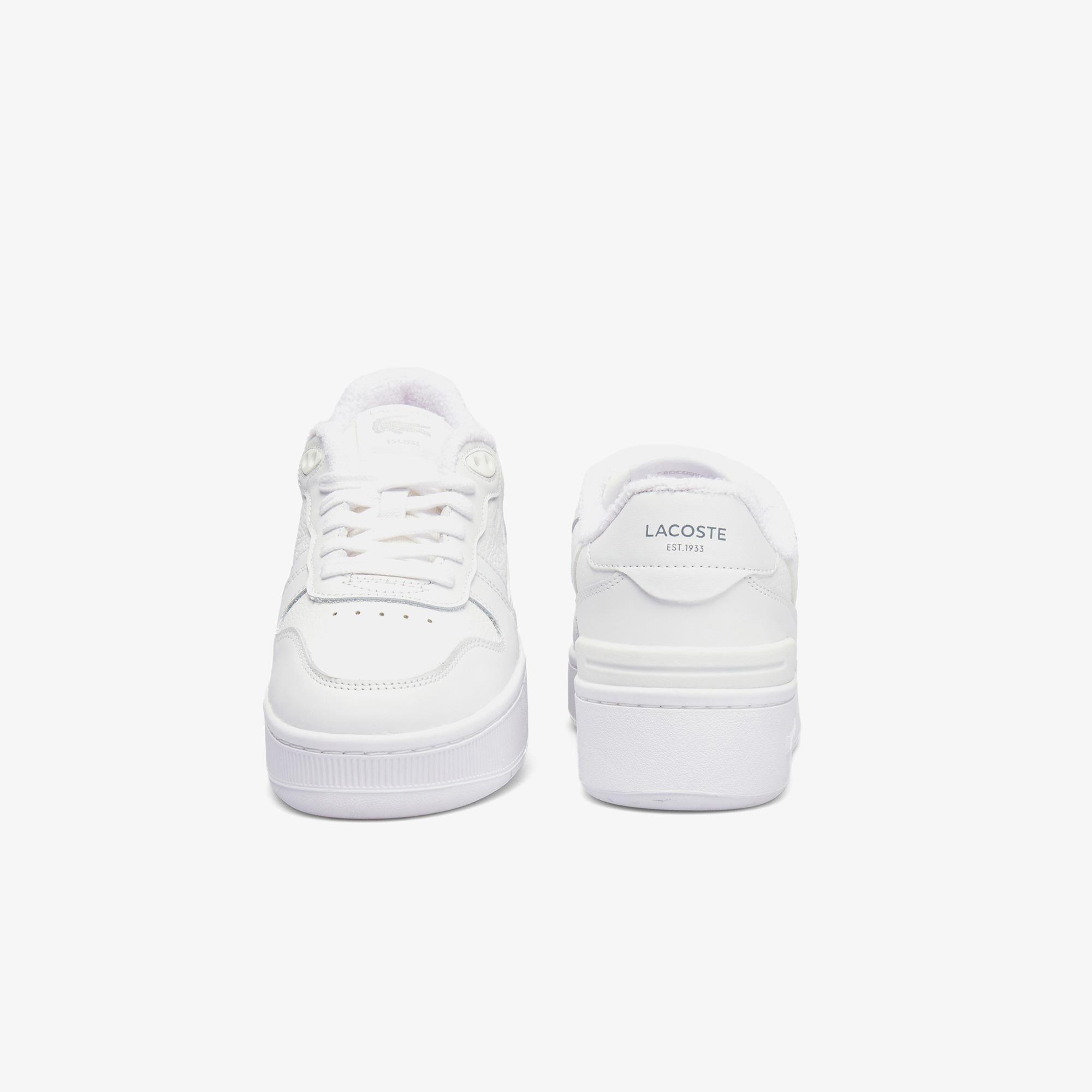 T-Clip Platform Kadın Beyaz Sneaker