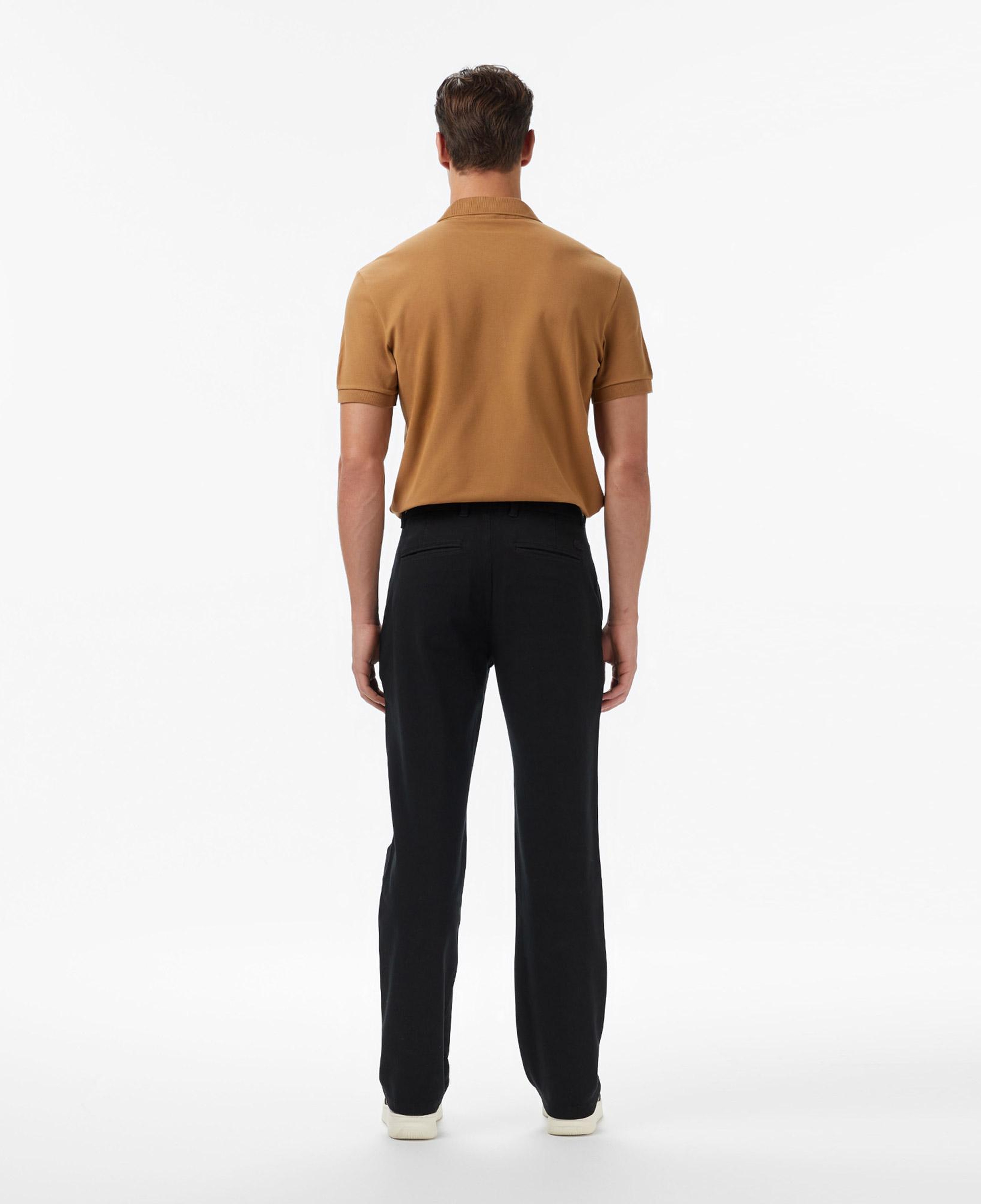 Erkek Regular Fit Siyah Pantolon