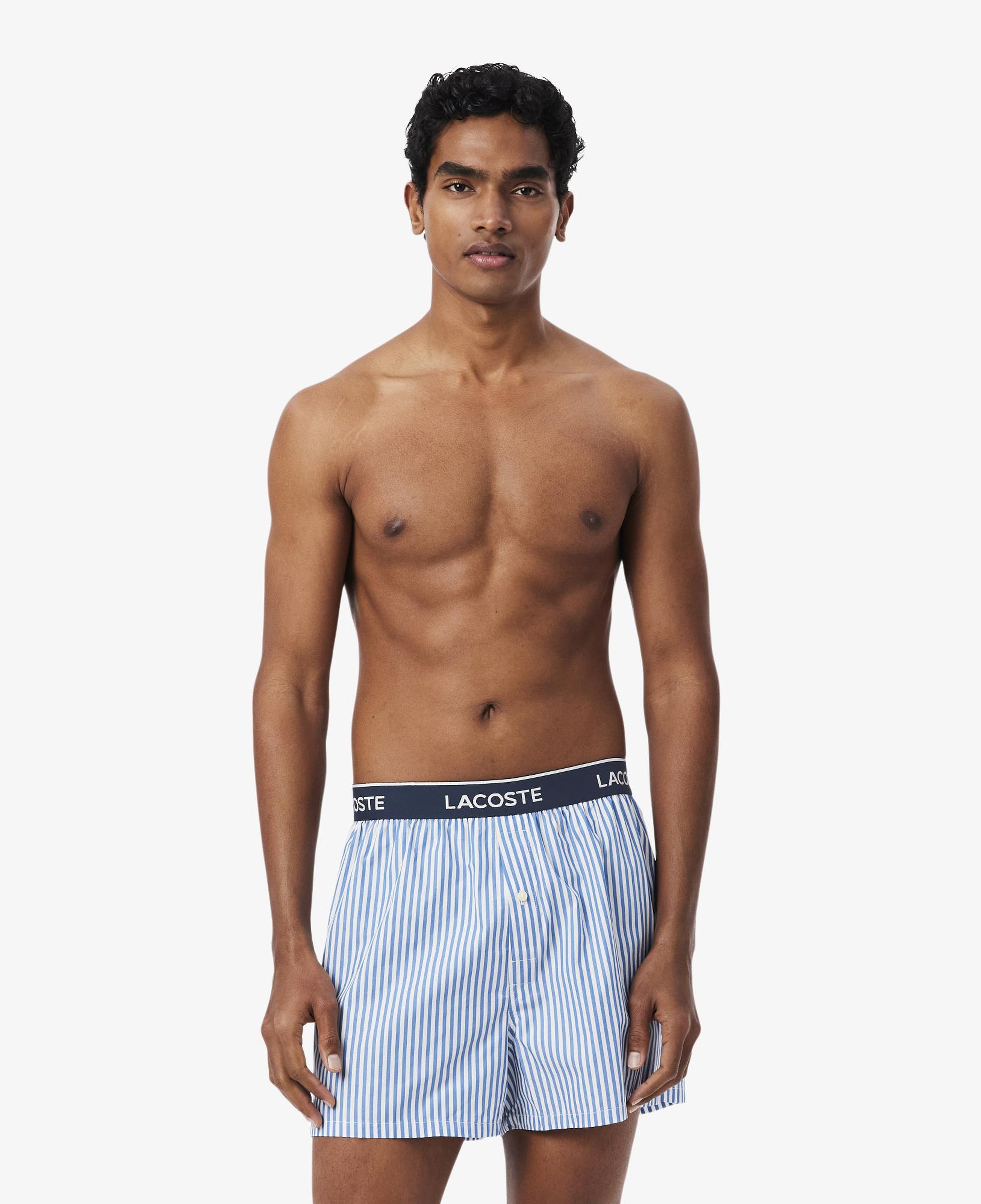 Erkek 3'lü Mavi Boxer