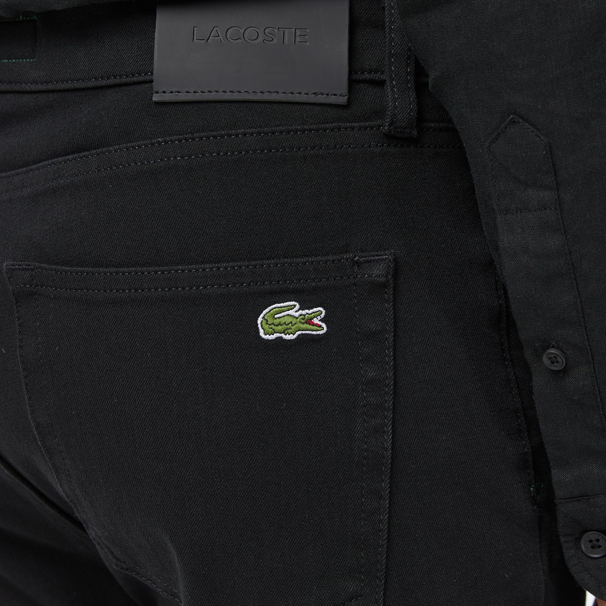 Erkek Regular Fit Siyah Jean Pantolon