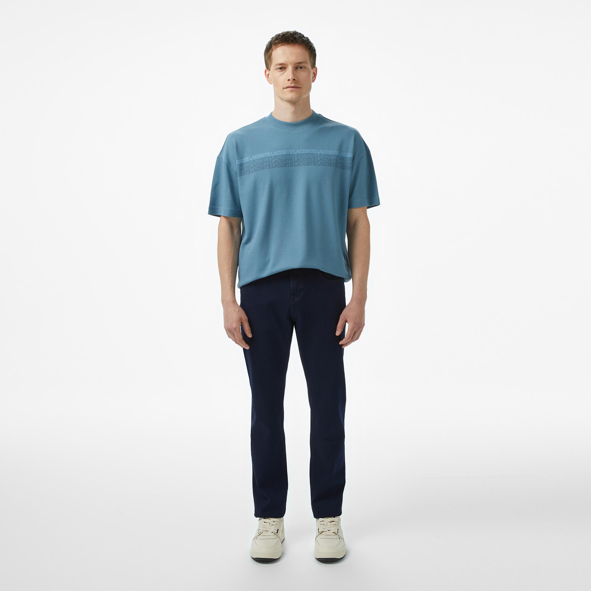 Erkek Regular Fit Lacivert Jean Pantolon
