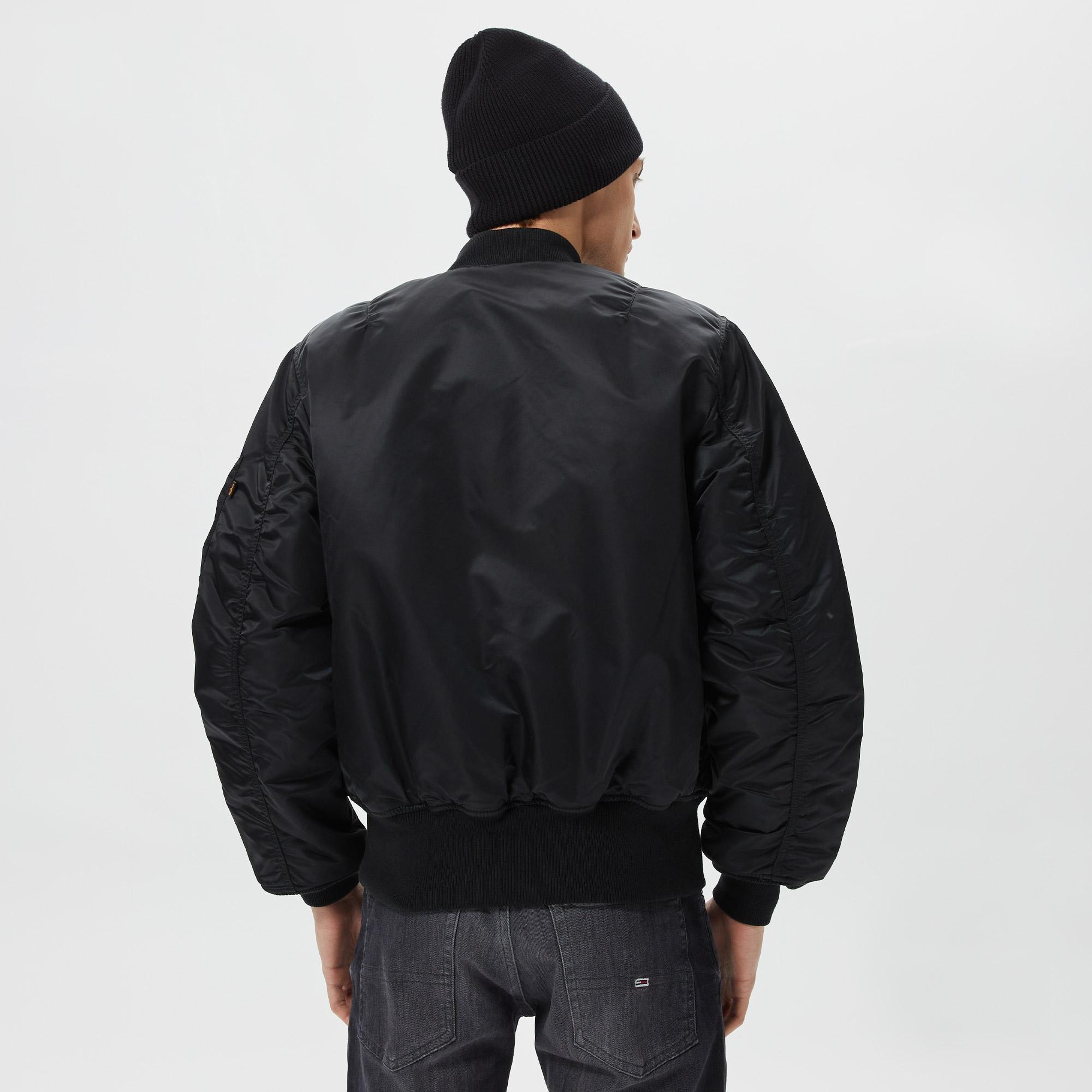 Alpha Industries Alpha MA-1 Flight Erkek Siyah Ceket