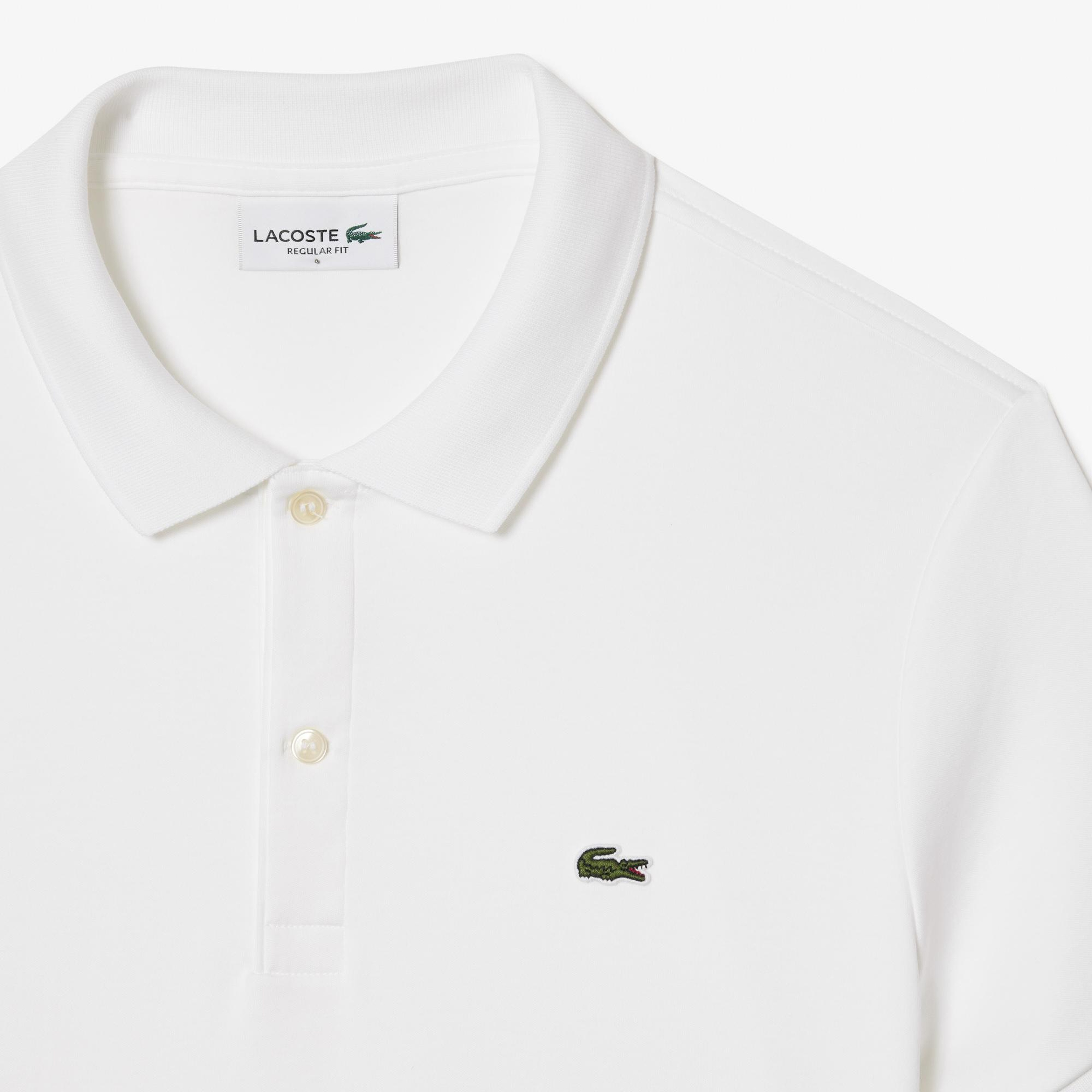 Erkek Regular Fit Beyaz Polo