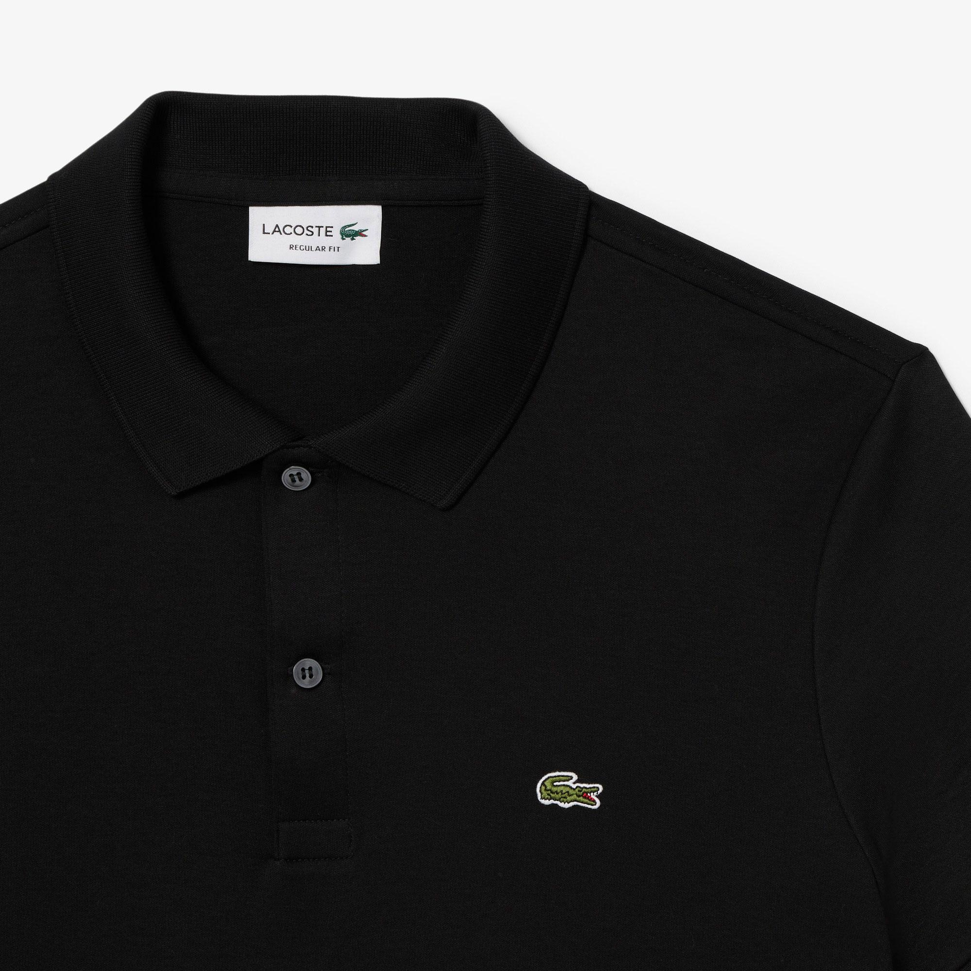 Erkek Regular Fit Siyah Polo