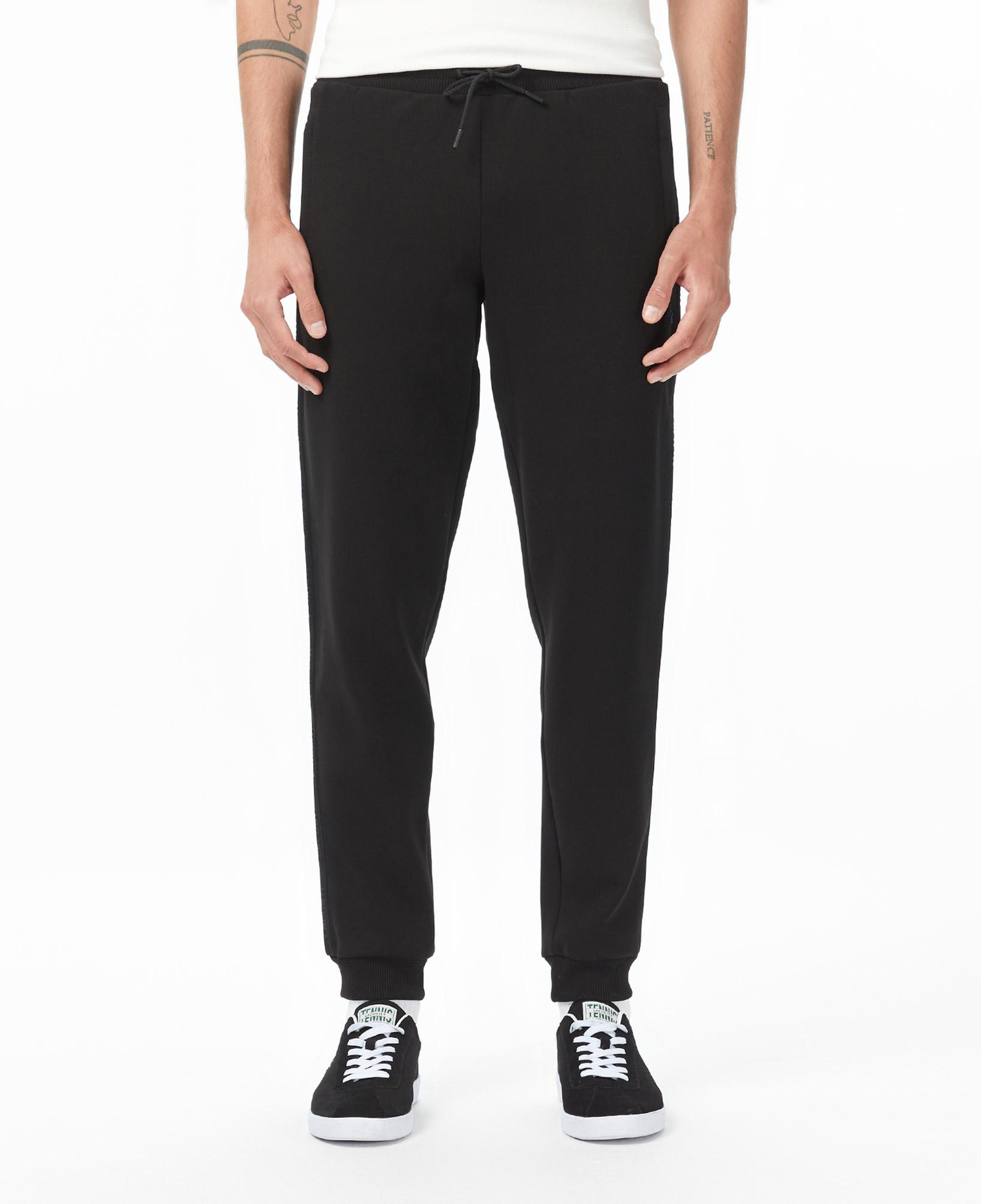 Erkek Relaxed Fit Siyah Eşofman Altı
