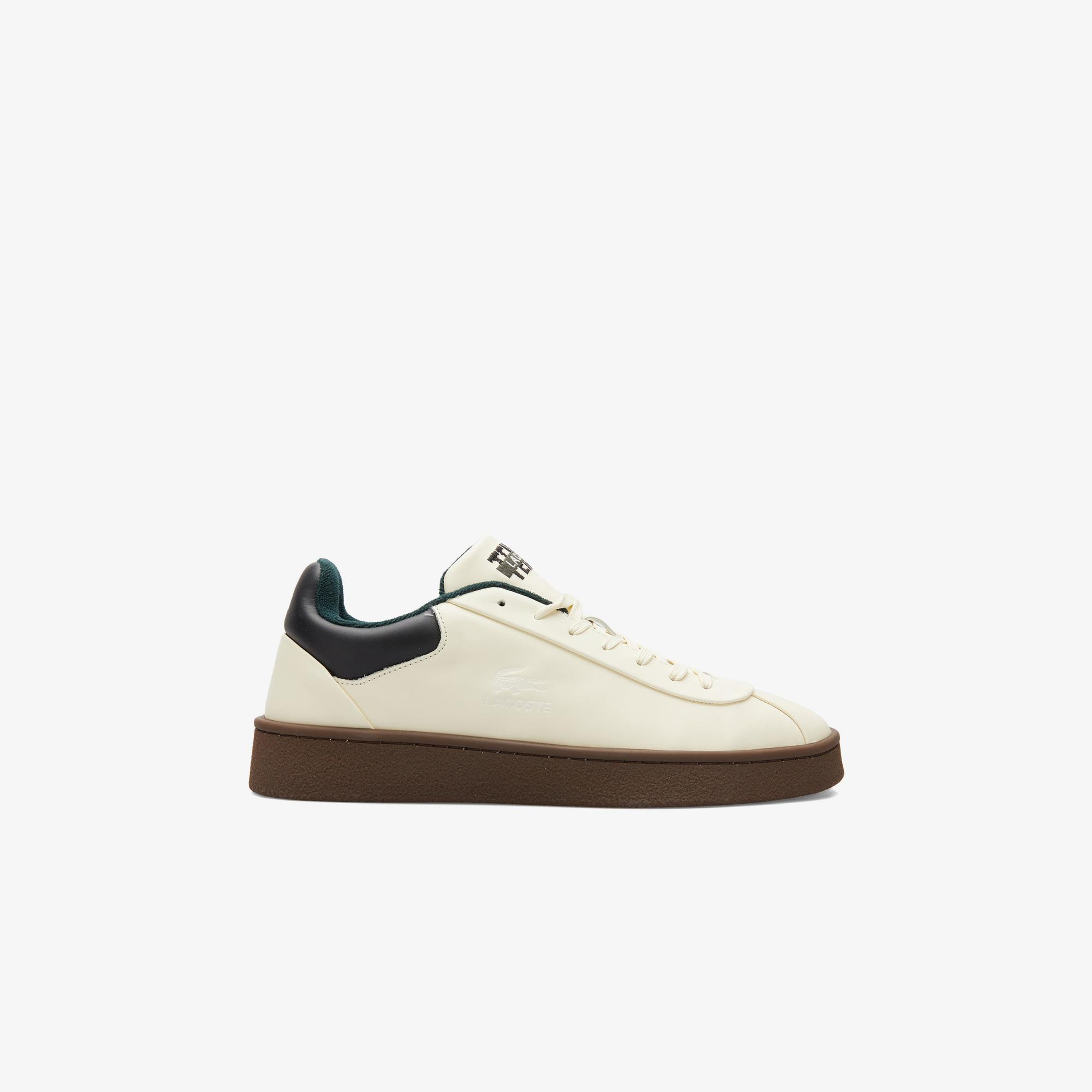 Lacoste Baseshot Premium Erkek Açık Kahverengi Sneaker