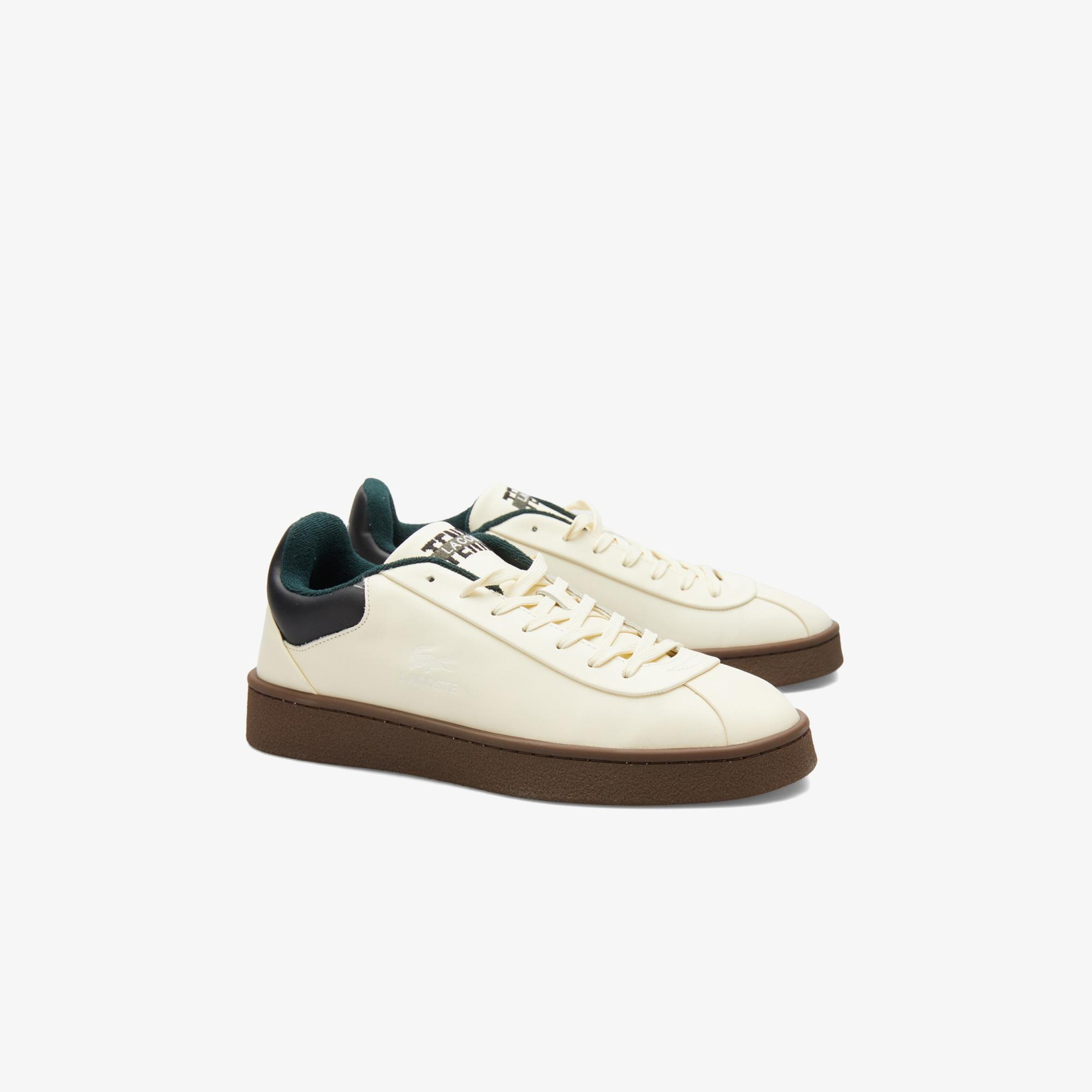 Lacoste Baseshot Premium Erkek Açık Kahverengi Sneaker