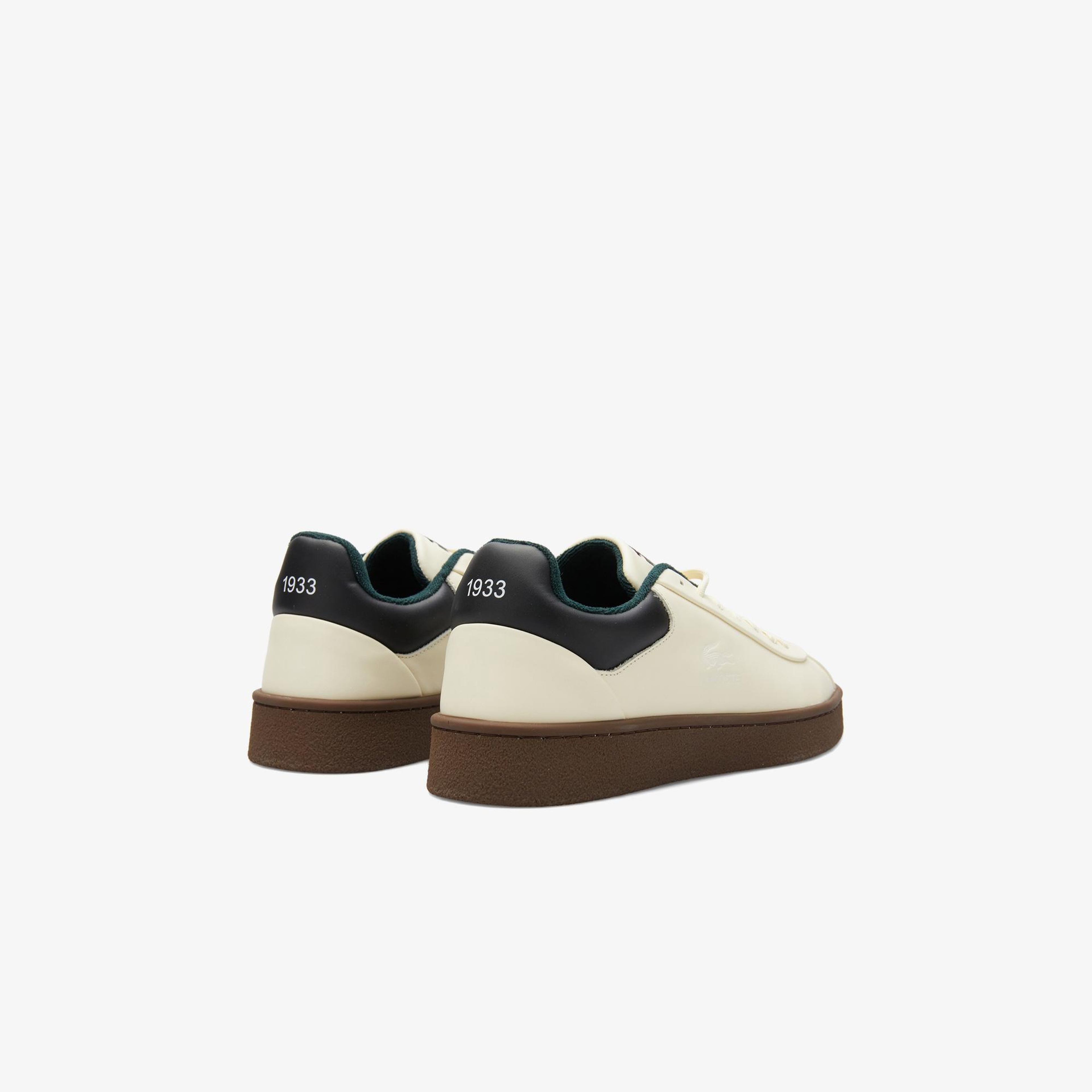 Lacoste Baseshot Premium Erkek Açık Kahverengi Sneaker