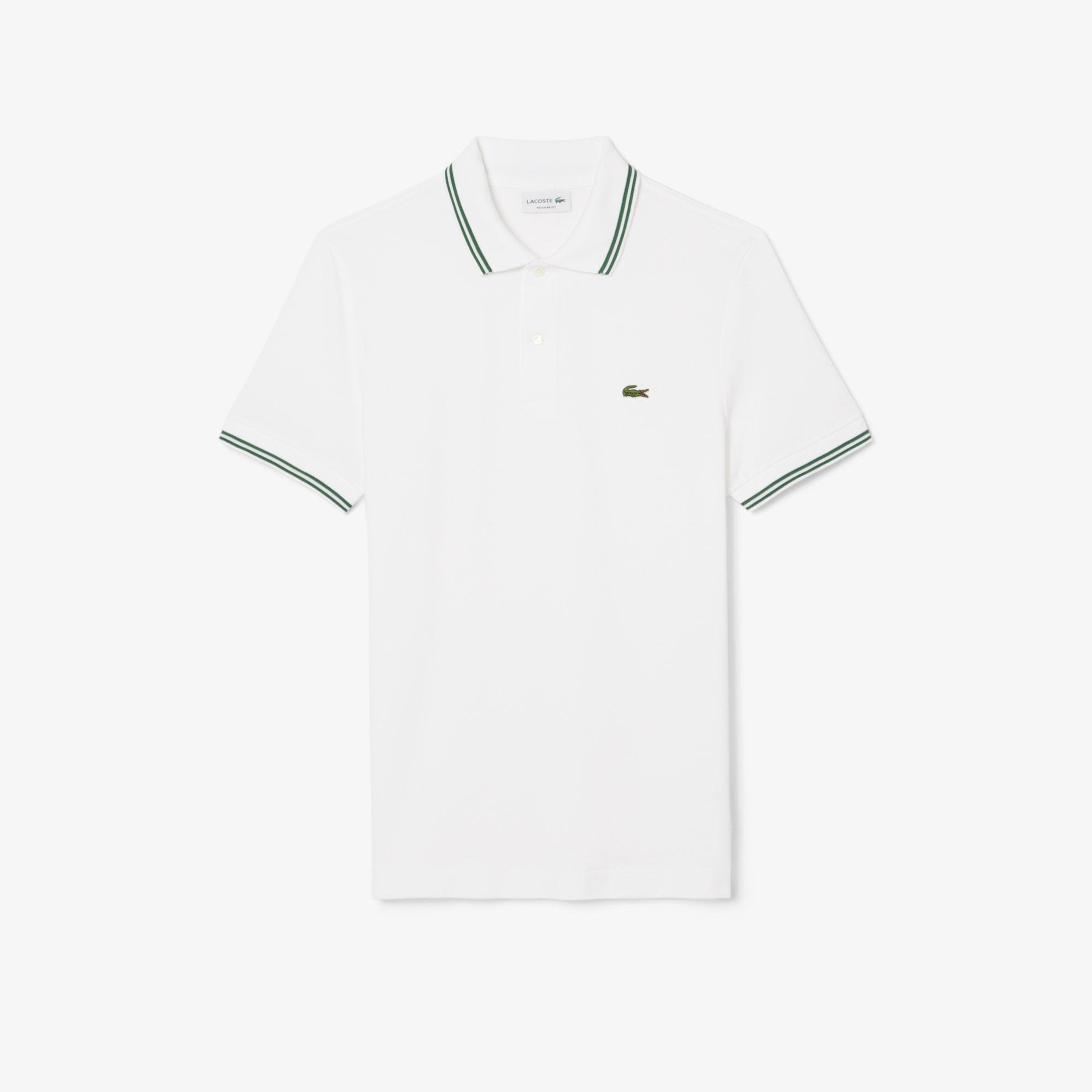 L.12.12 Erkek Regular Fit Beyaz Polo