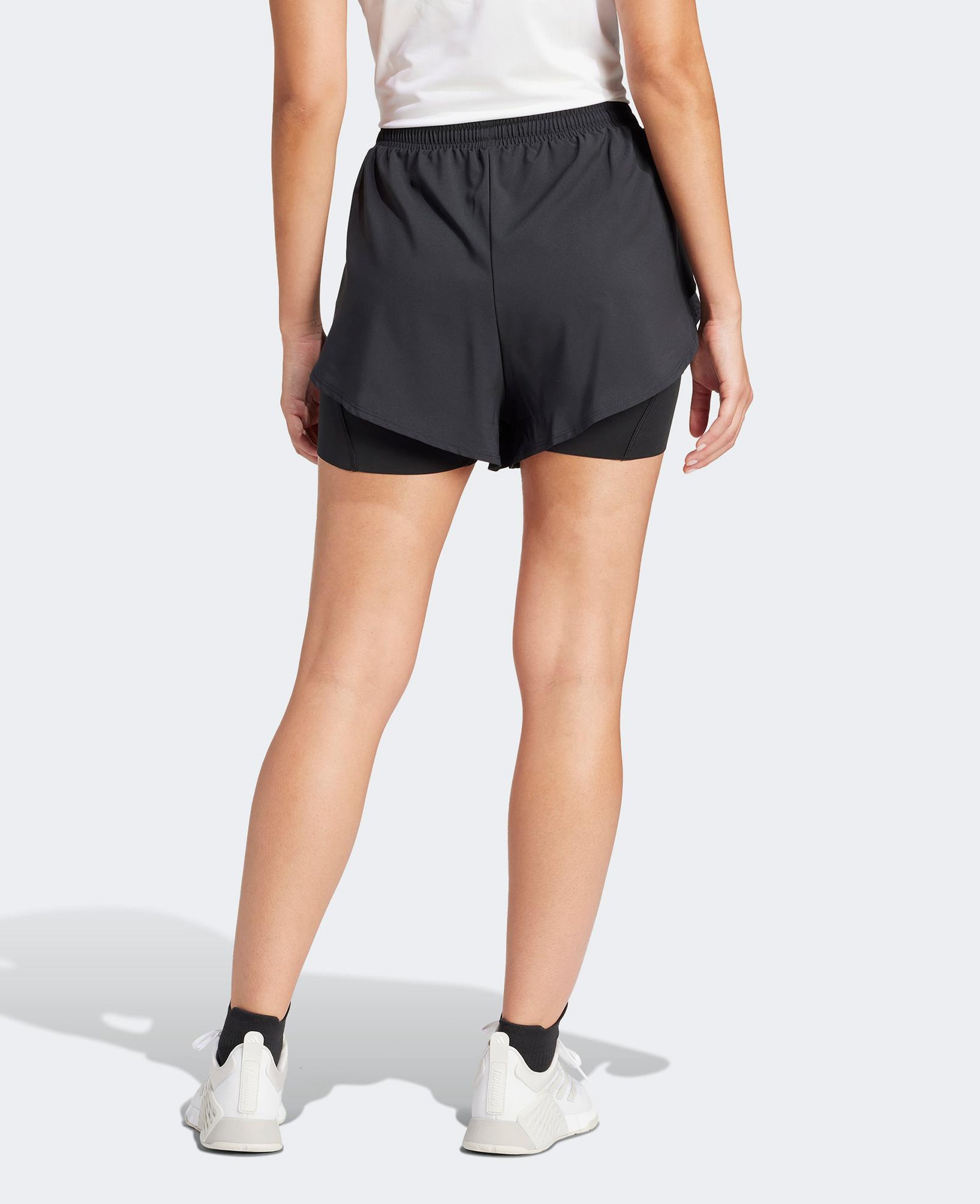 adidas Designed For Training 2in1 Kadın Siyah Antrenman Şortu