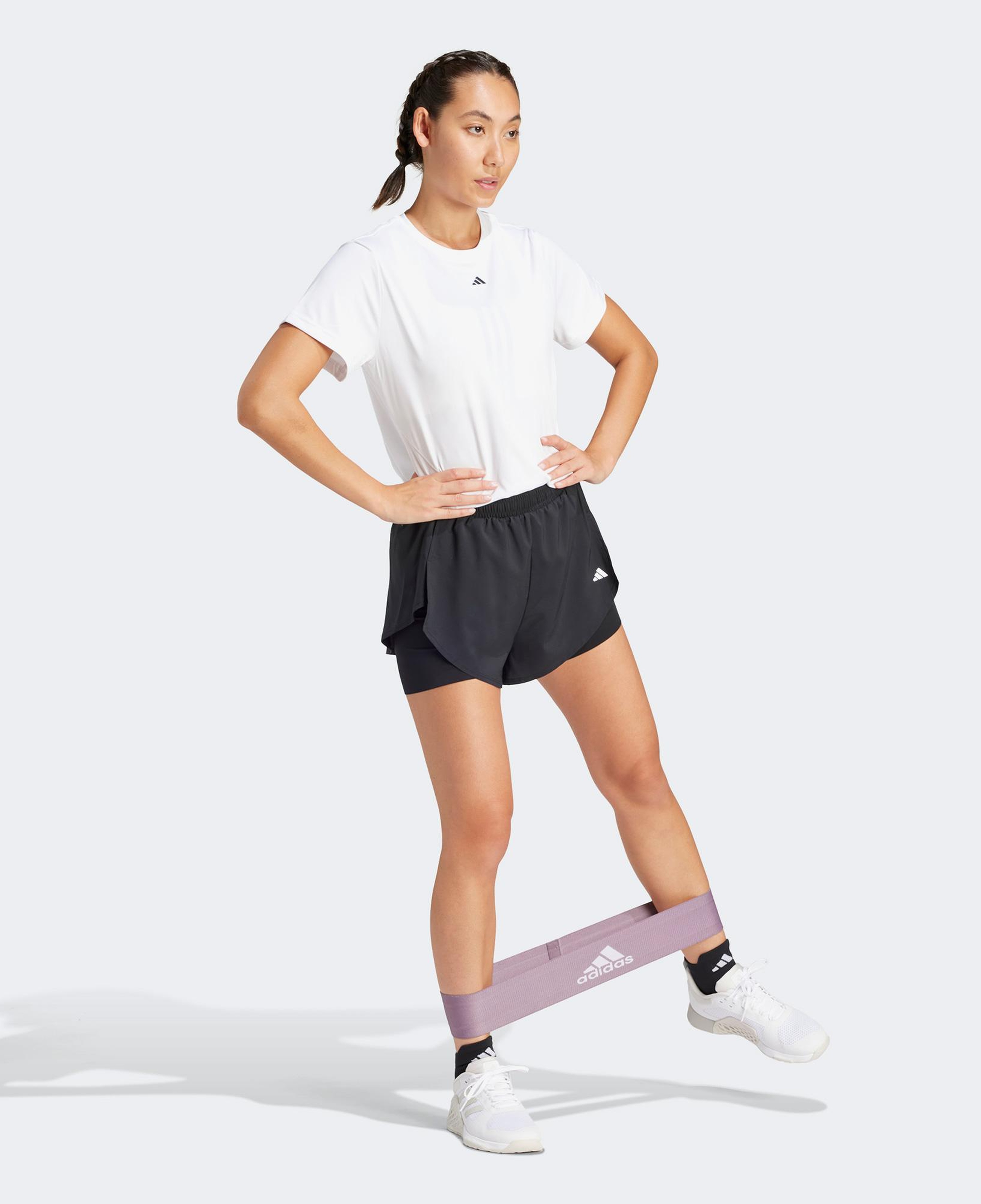 adidas Designed For Training 2in1 Kadın Siyah Antrenman Şortu