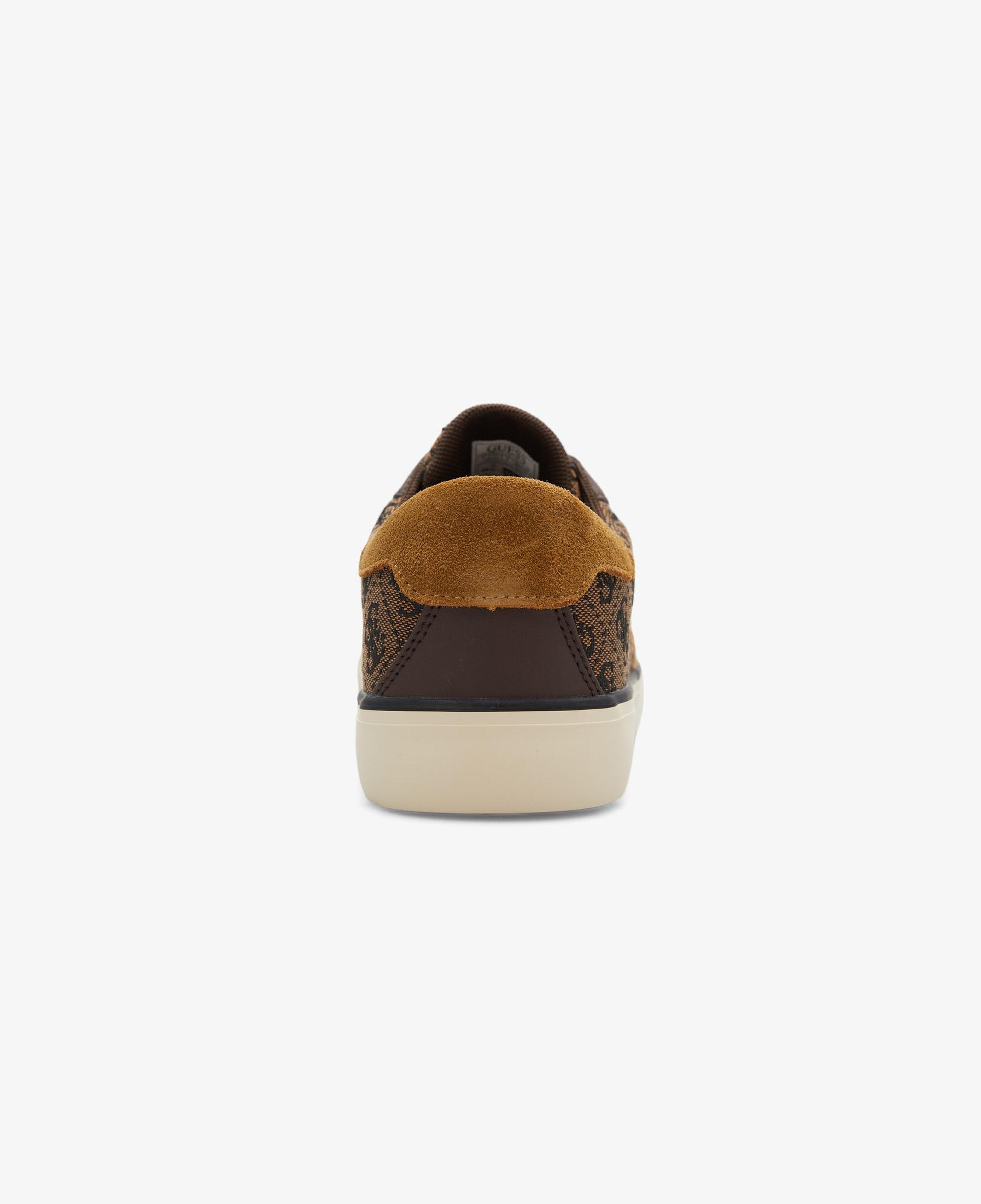 Guess Davor Deri Erkek Kahverengi Sneaker
