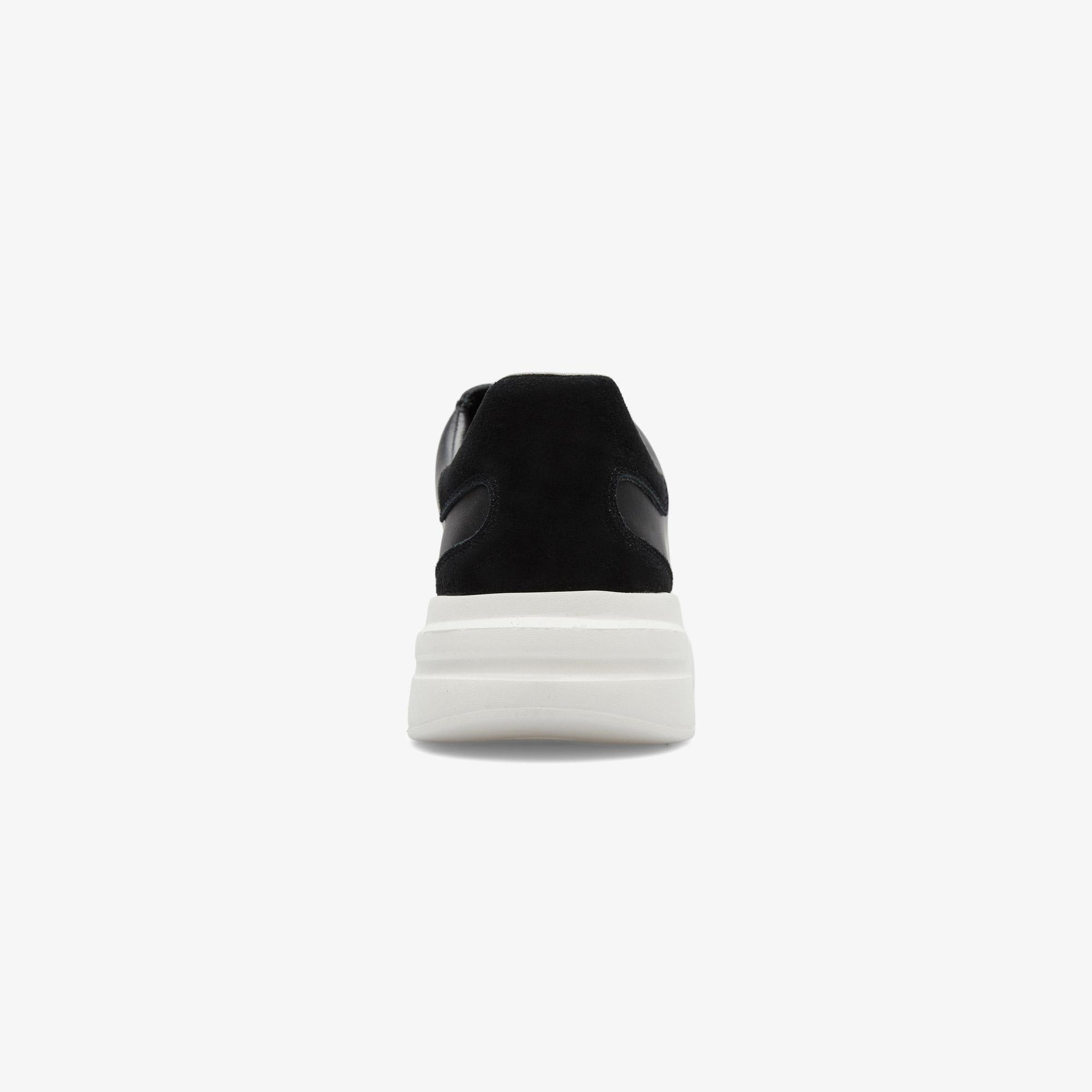 Guess Elba Deri Erkek Siyah Sneaker