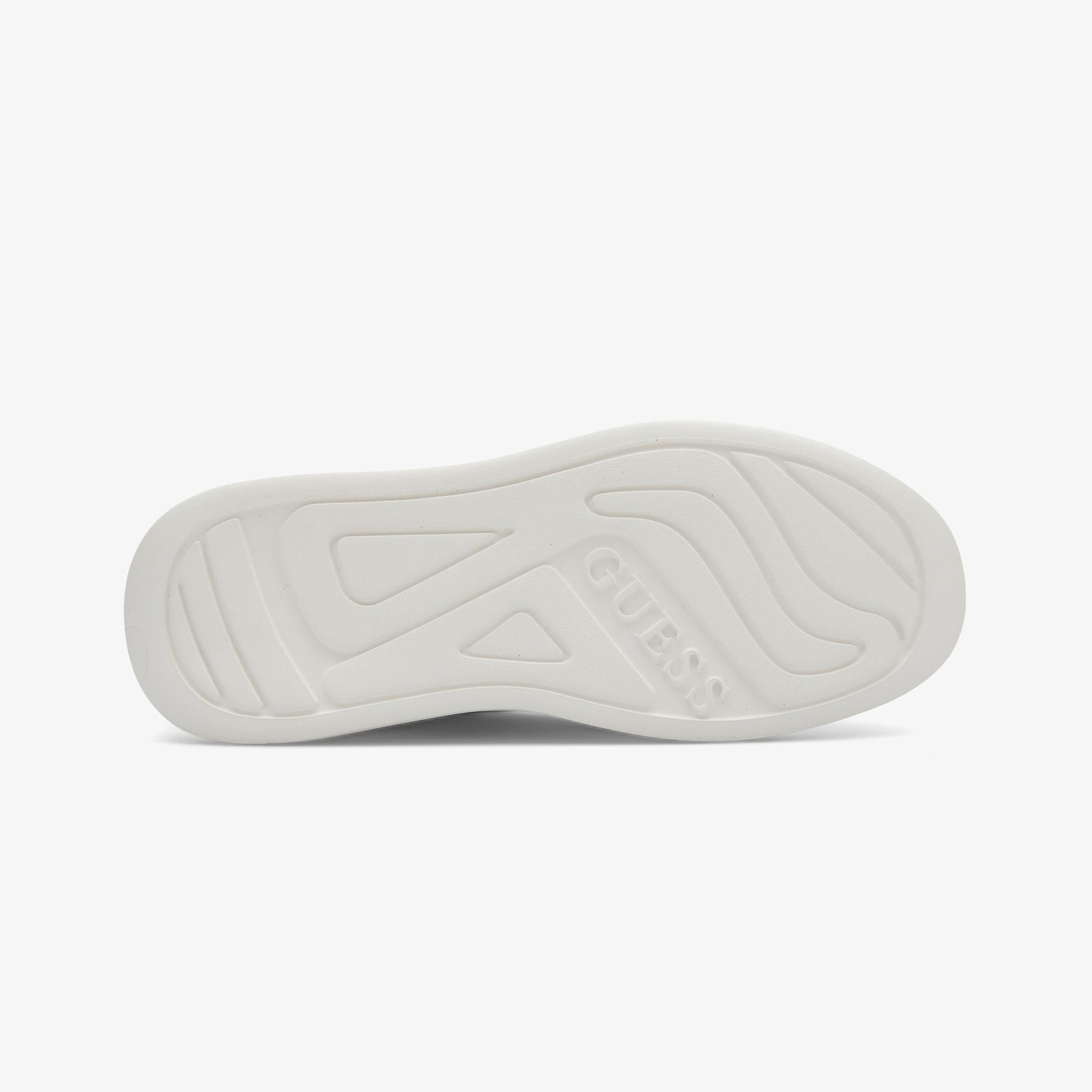 Guess Elba Deri Erkek Siyah Sneaker