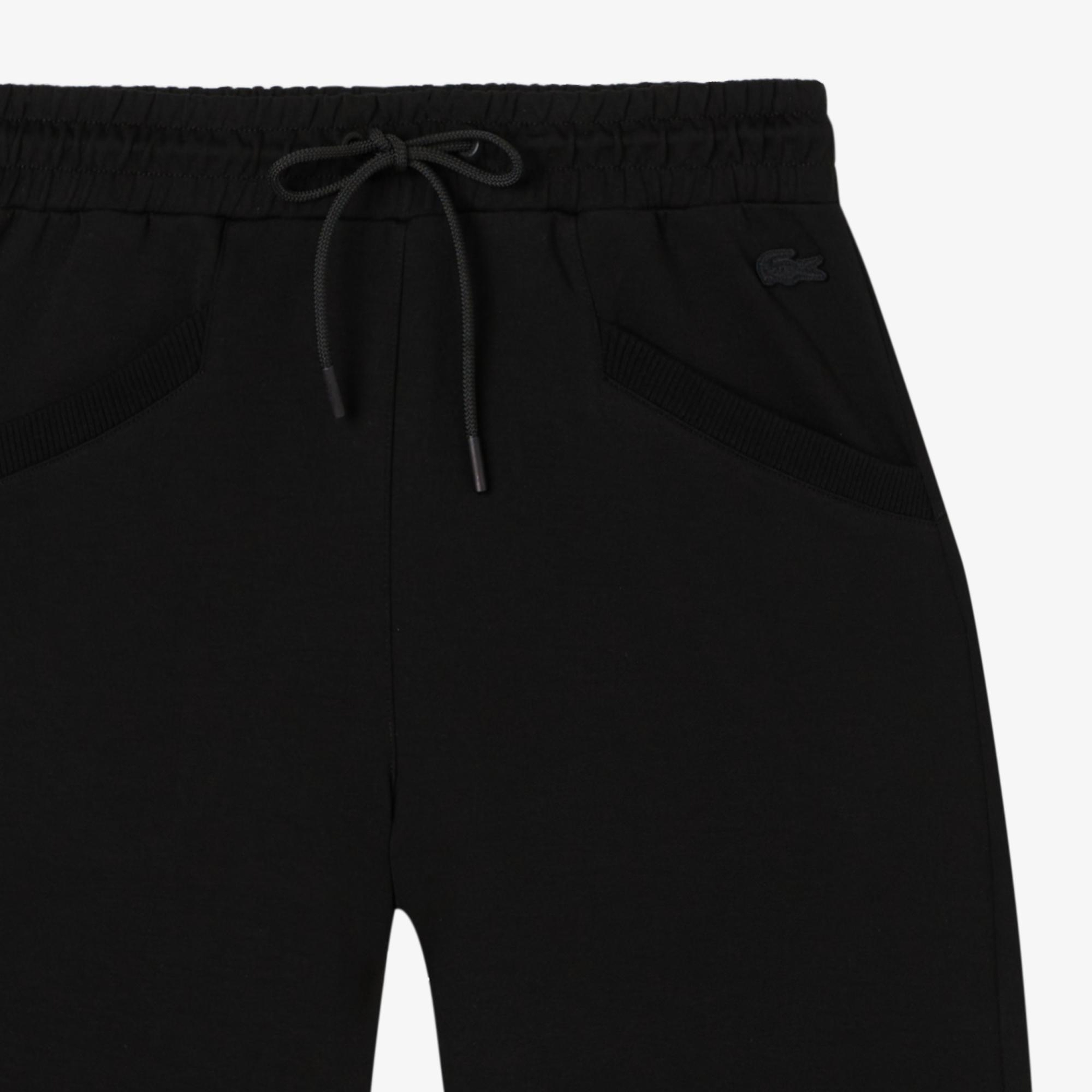 Kadın Straight Fit Siyah Eşofman Altı