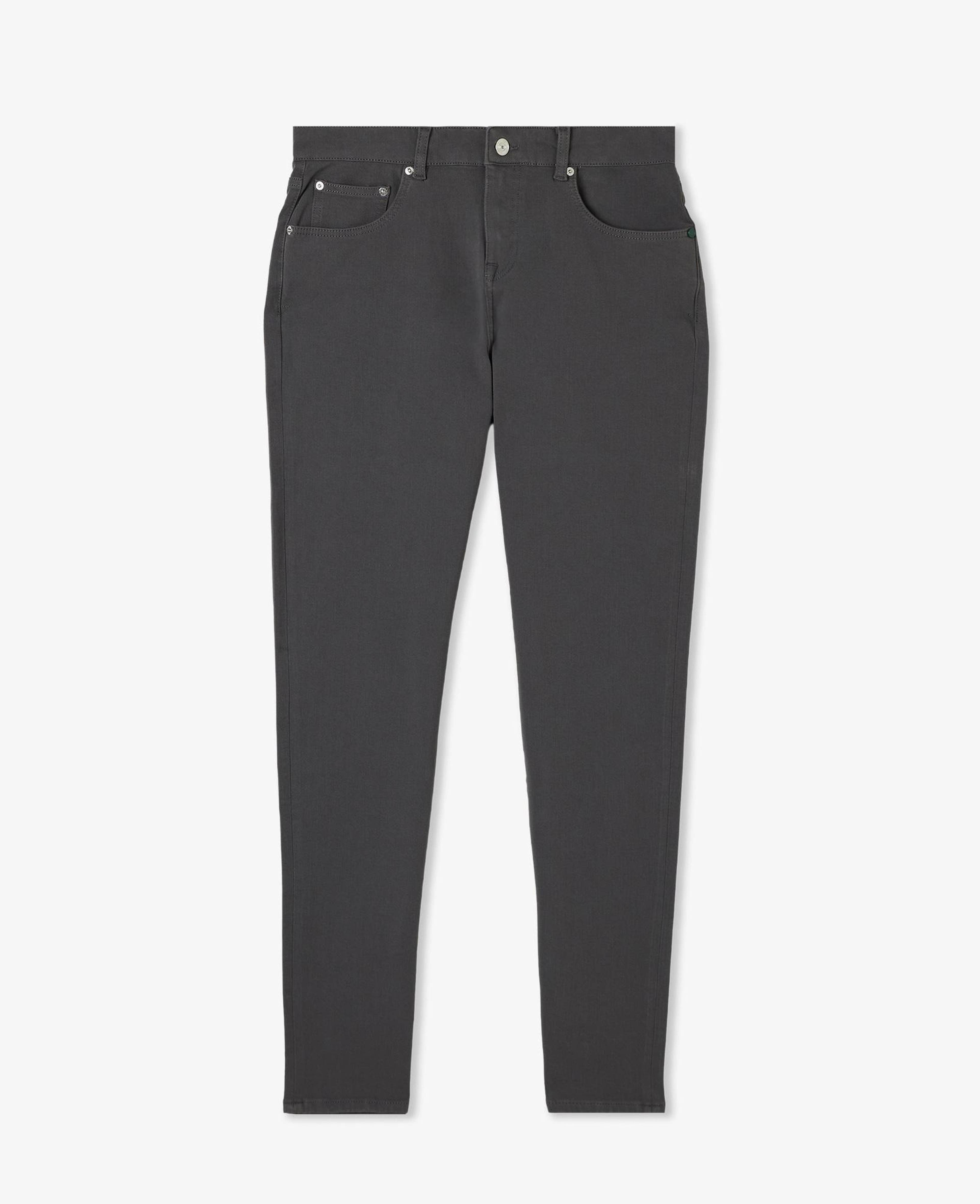 Erkek Regular Fit Gri Jean Pantolon