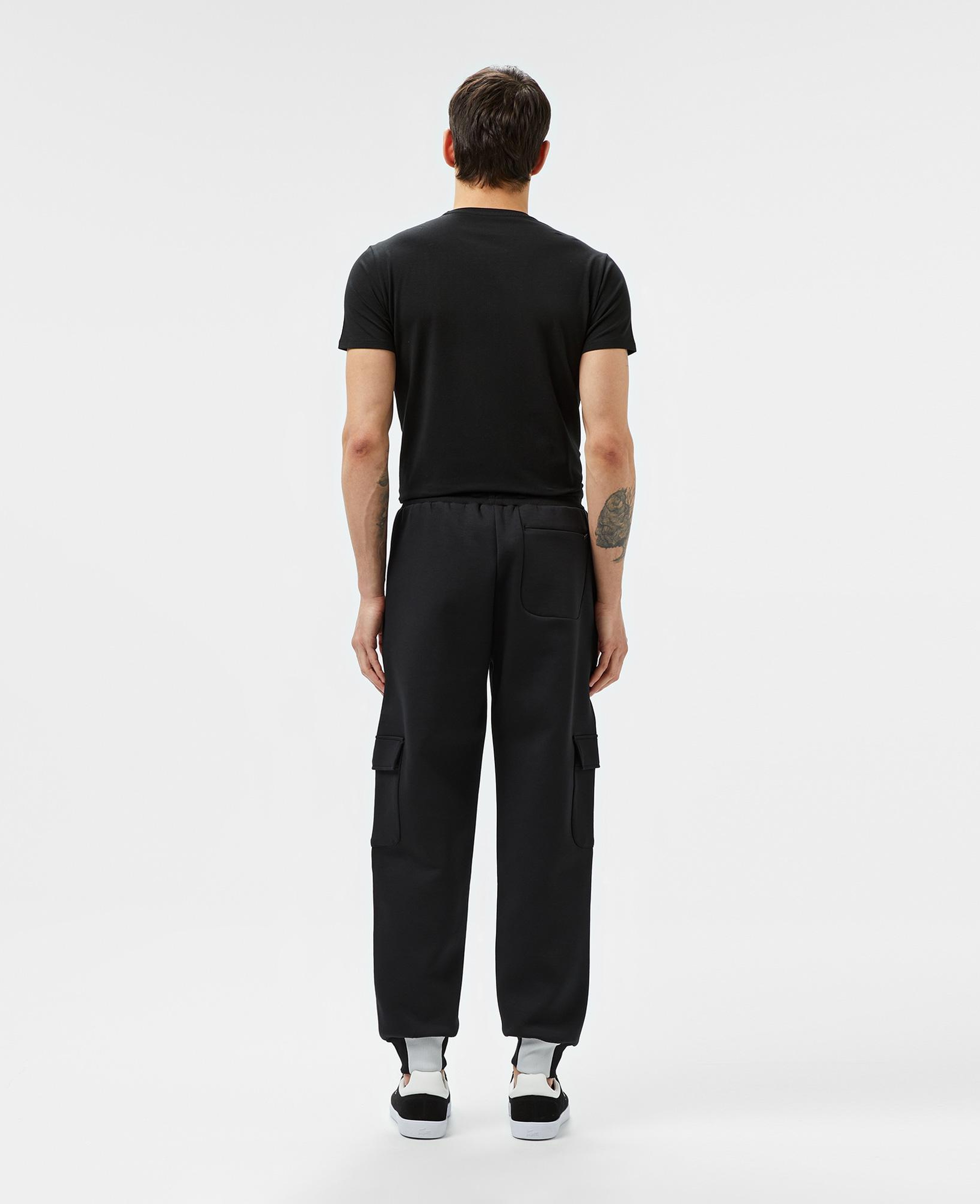 Erkek Loose Fit Siyah Eşofman Altı