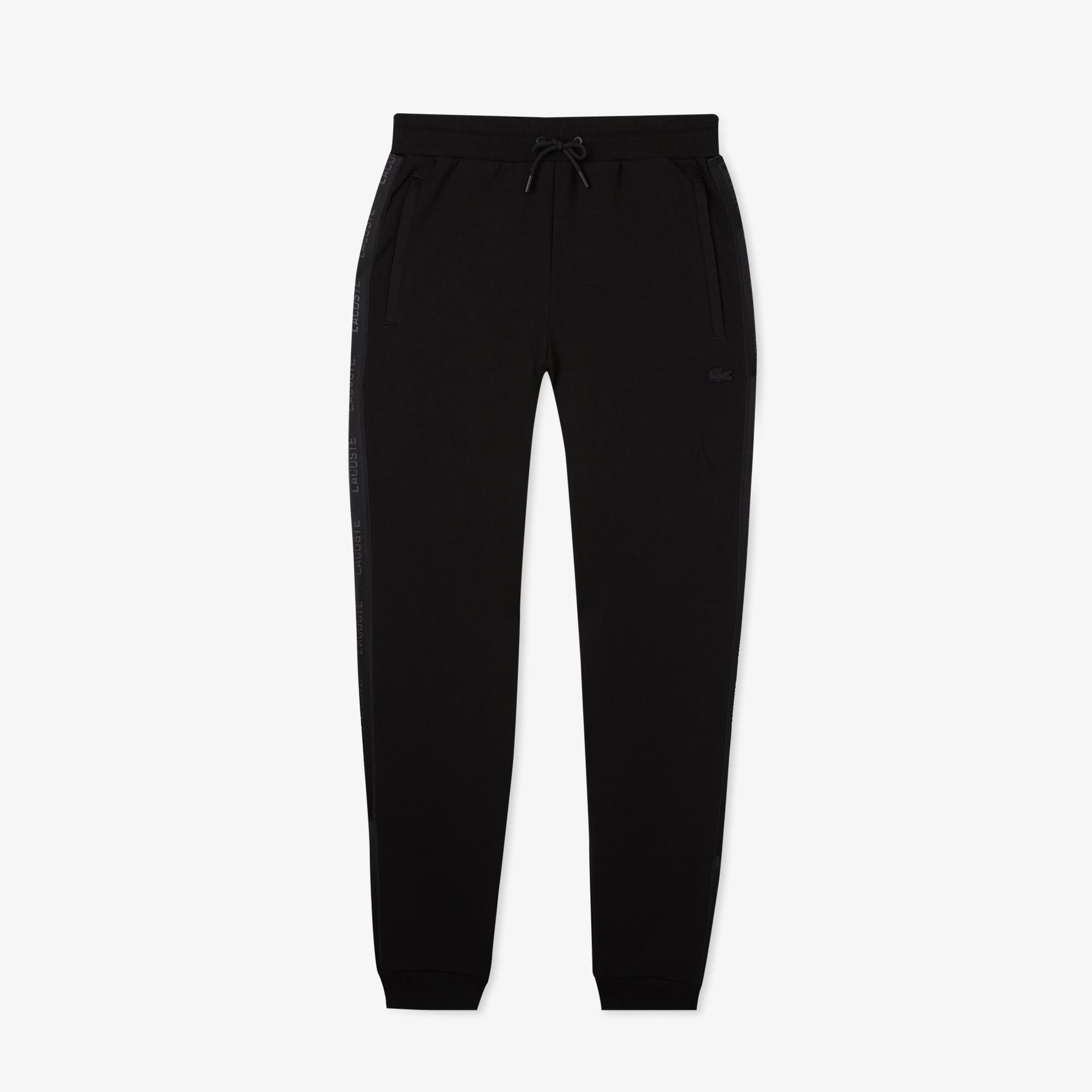 Erkek Relaxed Fit Siyah Eşofman Altı