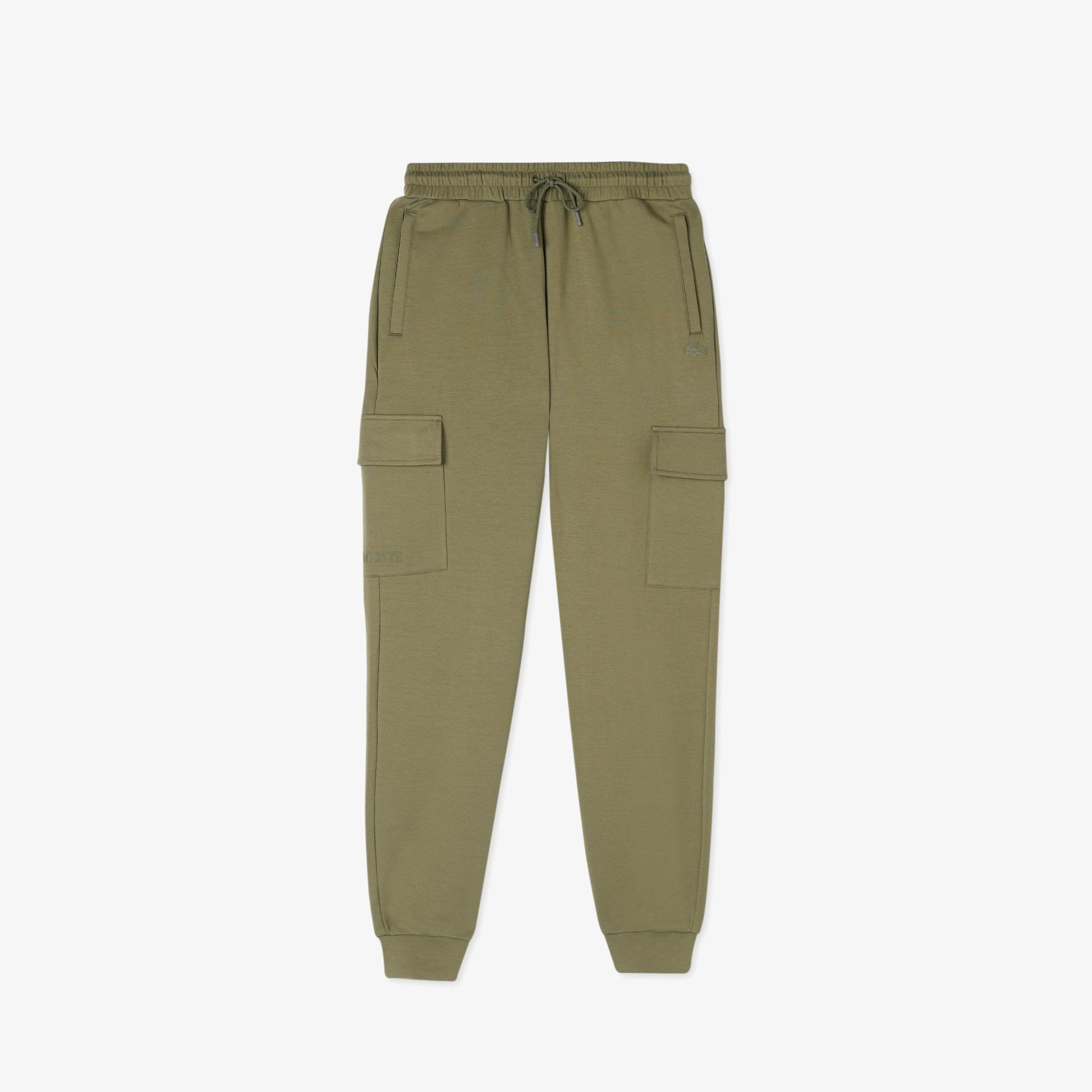 Erkek Loose Fit Haki Eşofman Altı