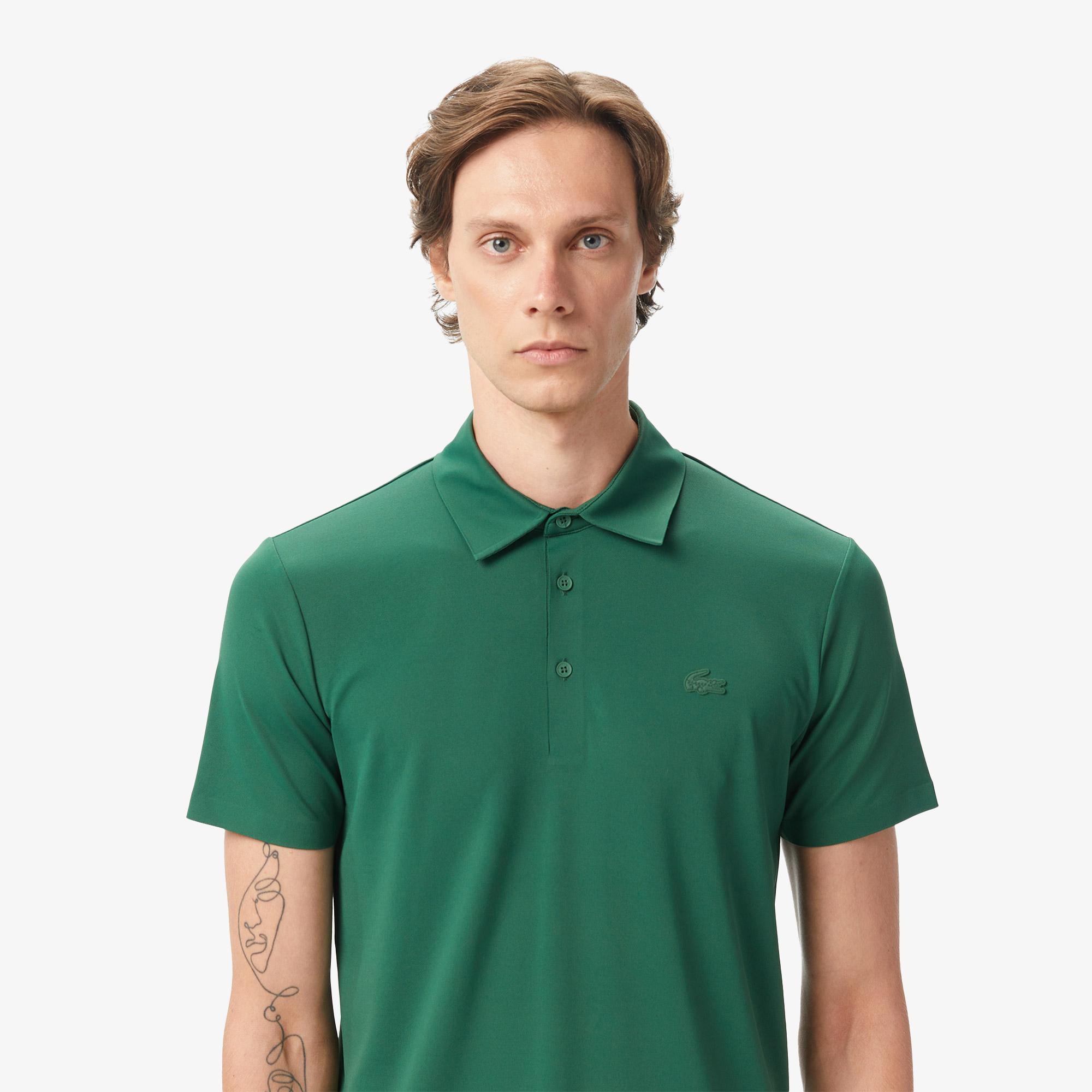Erkek Regular Fit Yeşil Polo