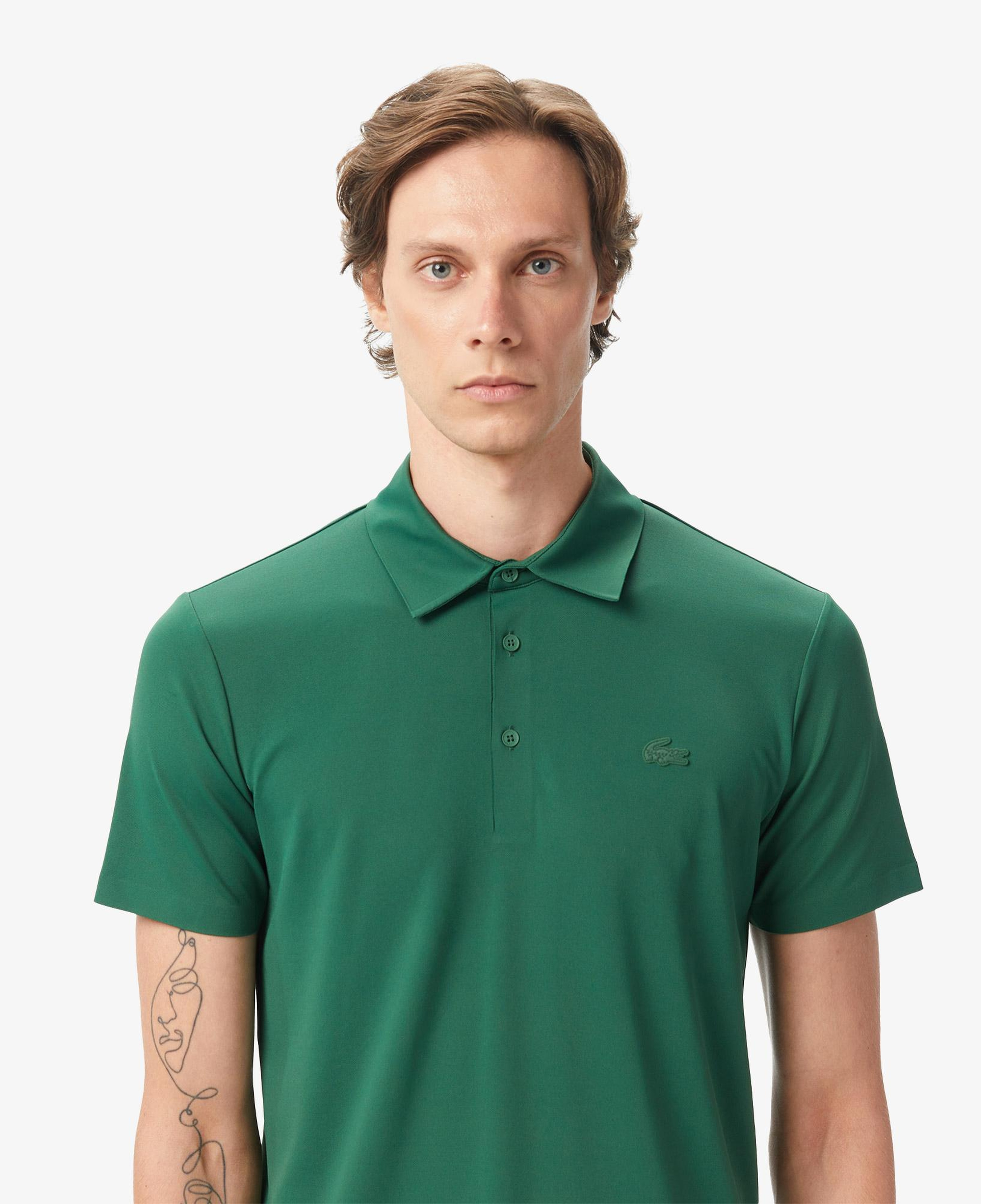Erkek Regular Fit Yeşil Polo