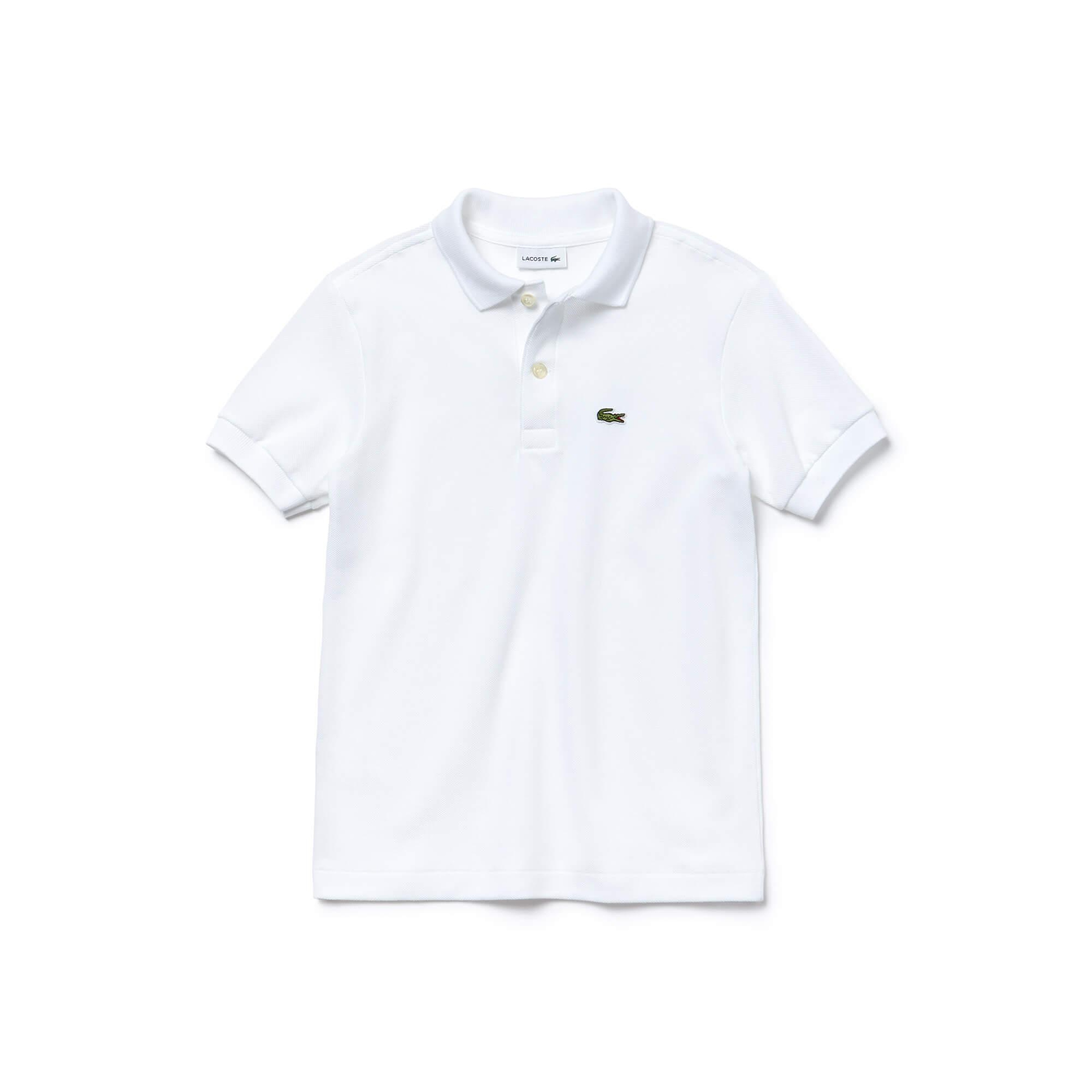 Çocuk Regular Fit Beyaz Polo