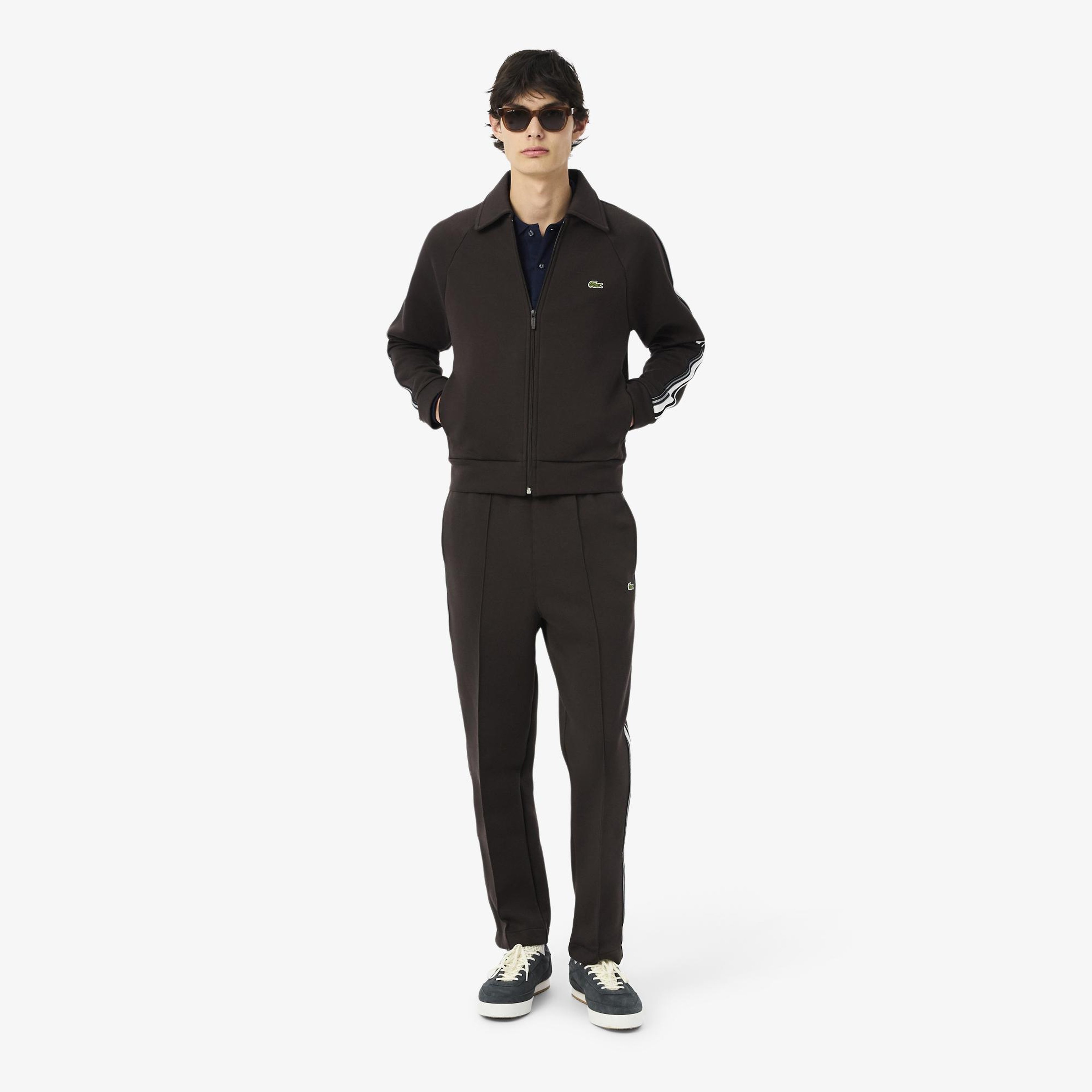 Lacoste L.12.12 Erkek Slim Fit Uzun Kollu Lacivert Polo