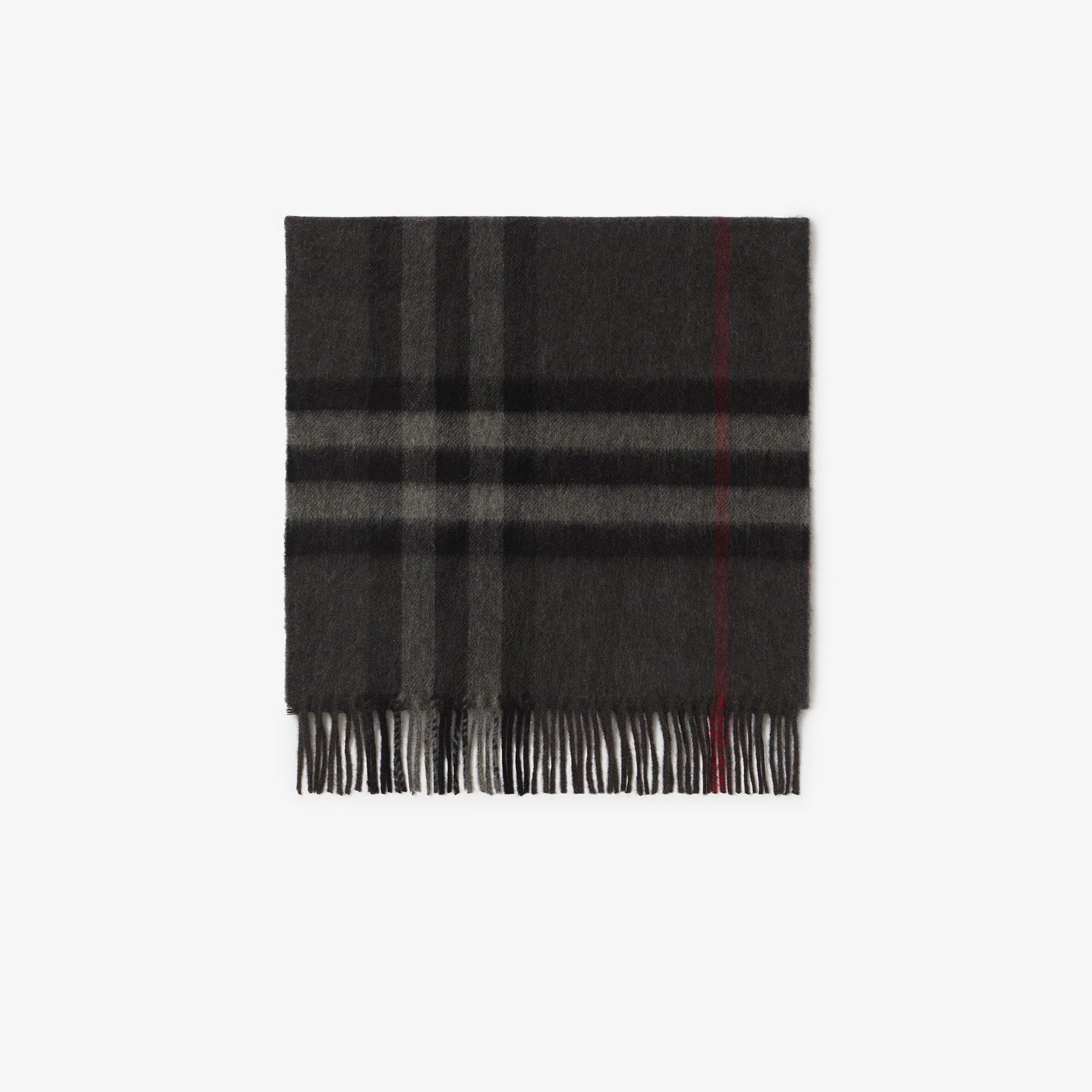 Burberry Giant Check Kadın Antrasit Atkı