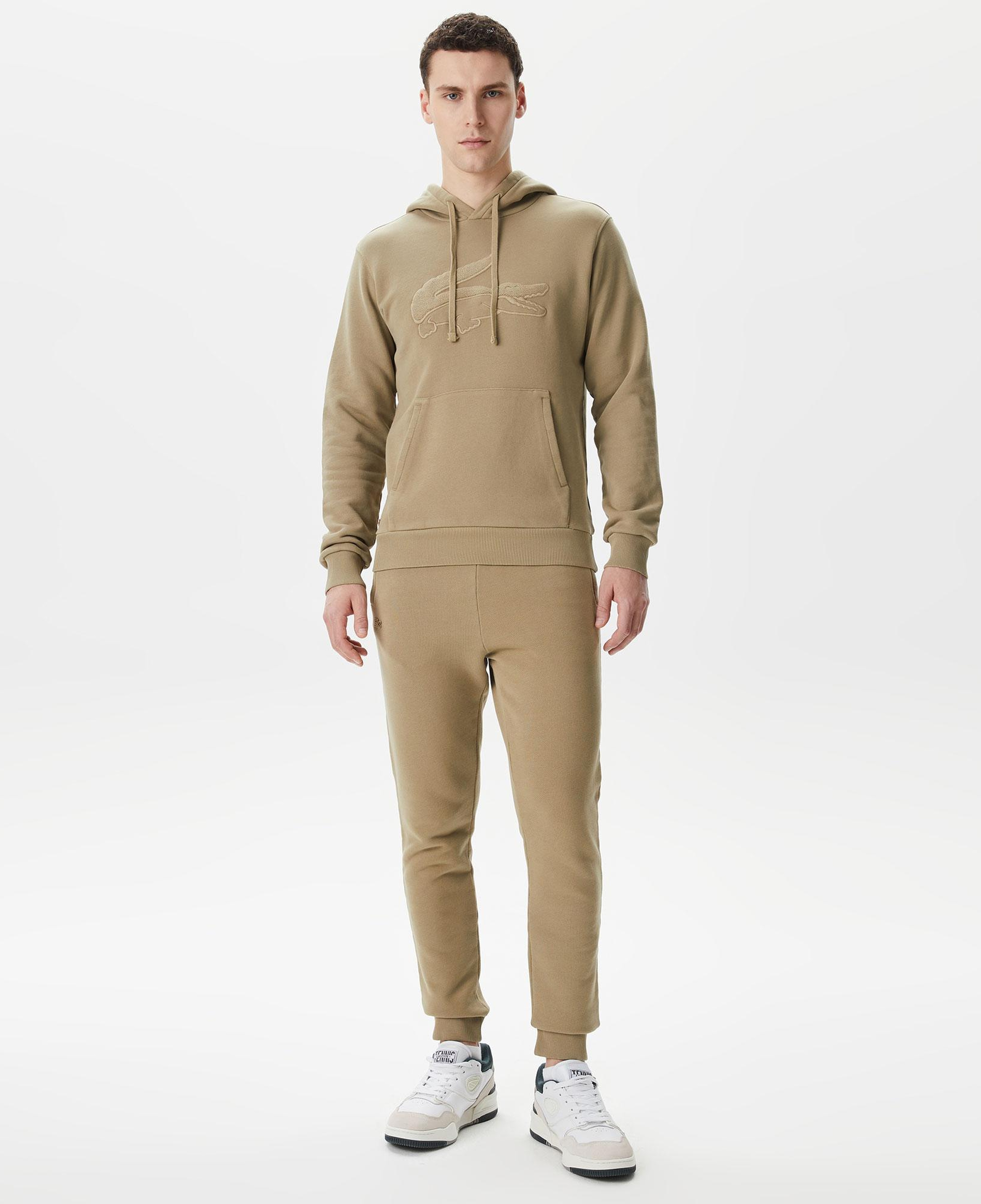 Erkek Relaxed Fit Bej Eşofman Altı