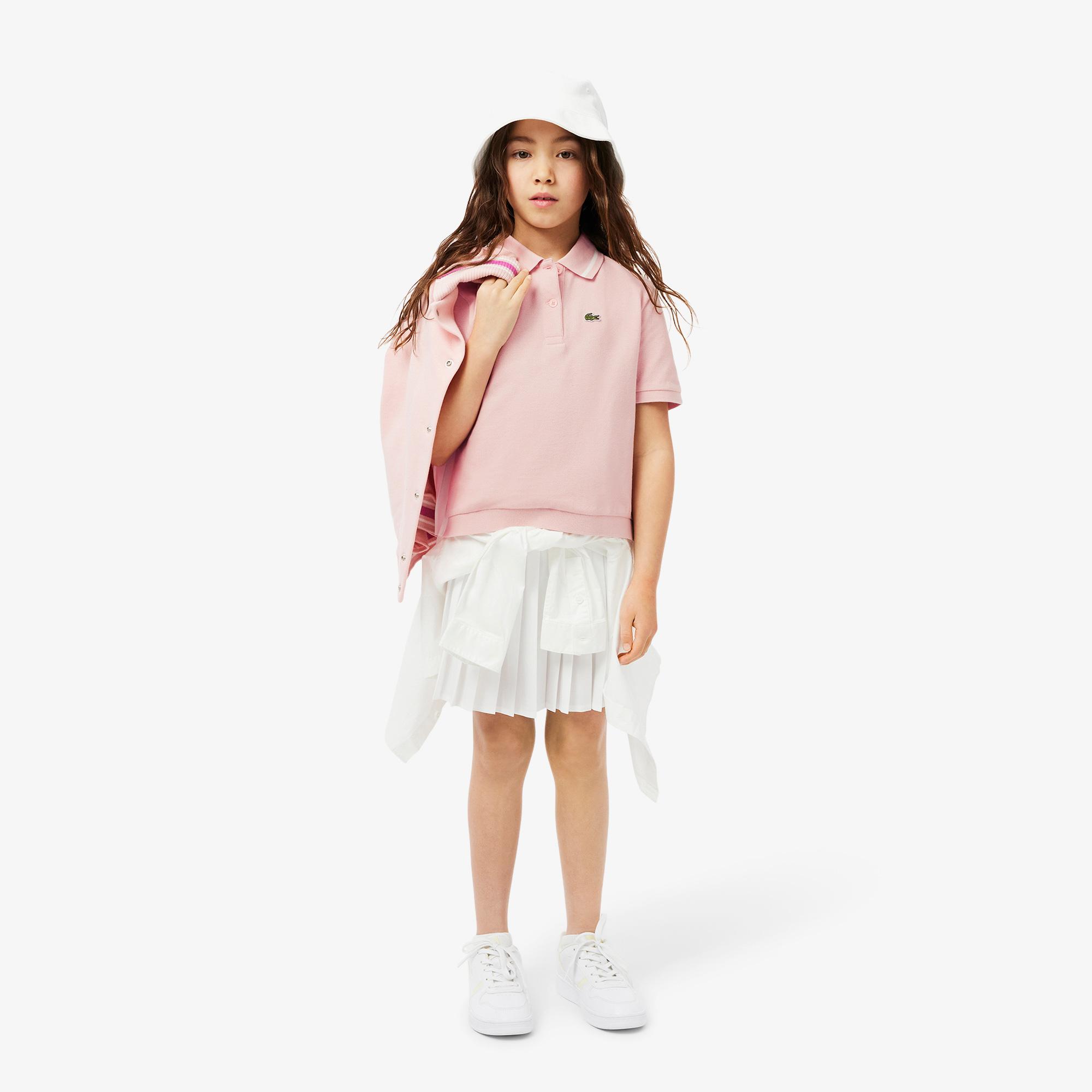 Kız Çocuk Pembe Polo