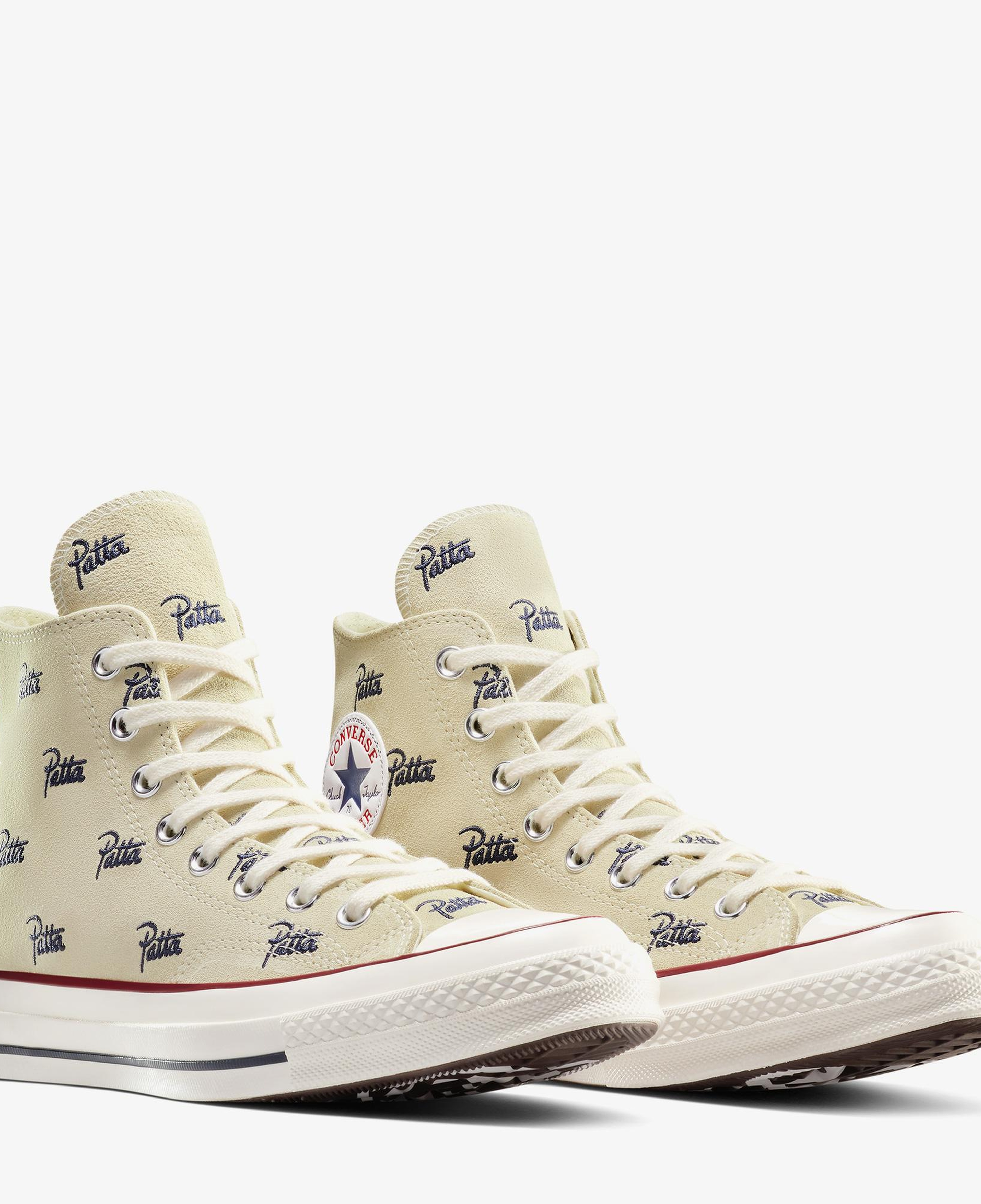Converse x Patta Chuck 70 Unisex Bej Süet Sneaker