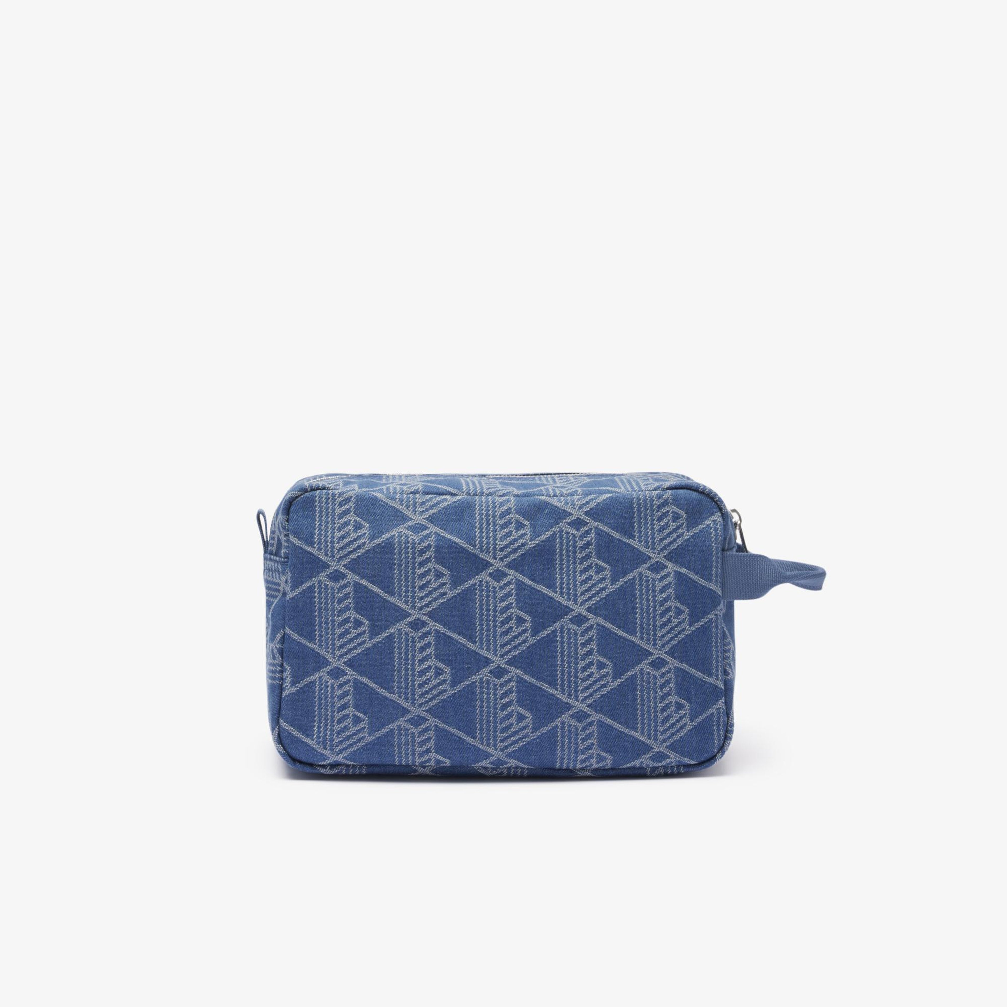 Neocroc Unisex Monogram Mavi Seyahat Çantası