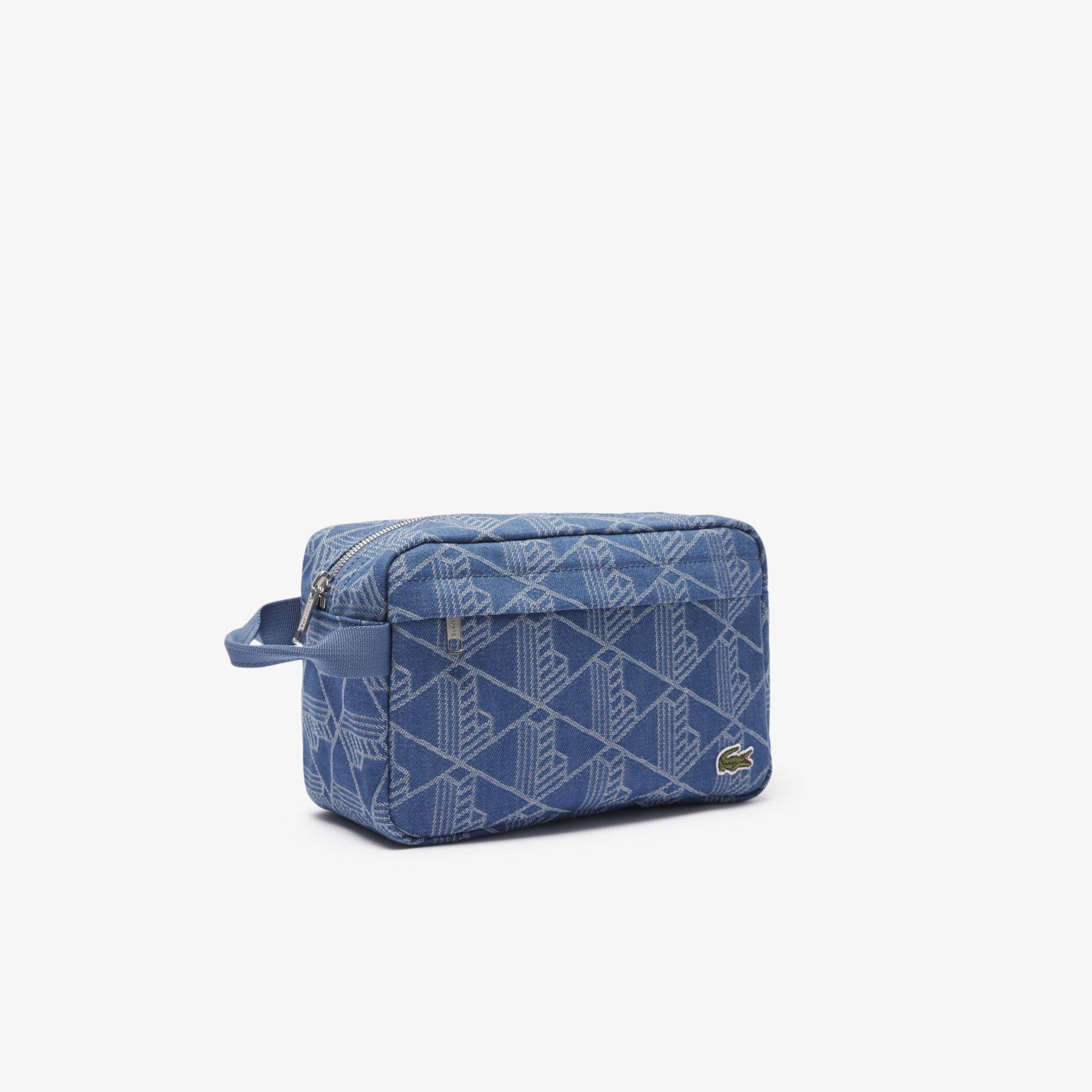Neocroc Unisex Monogram Mavi Seyahat Çantası