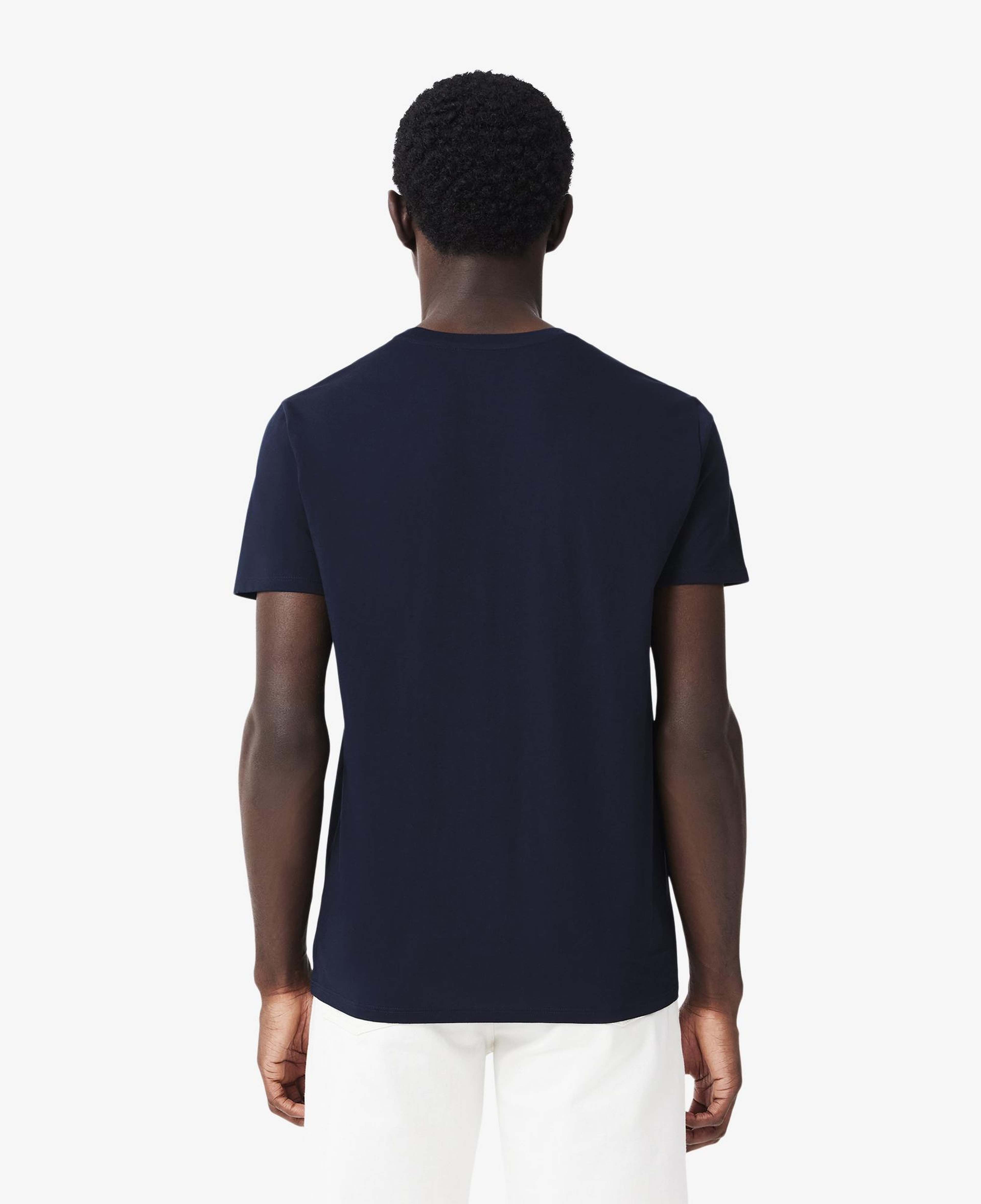 Erkek Regular Fit Bisiklet Yaka Lacivert T-Shirt