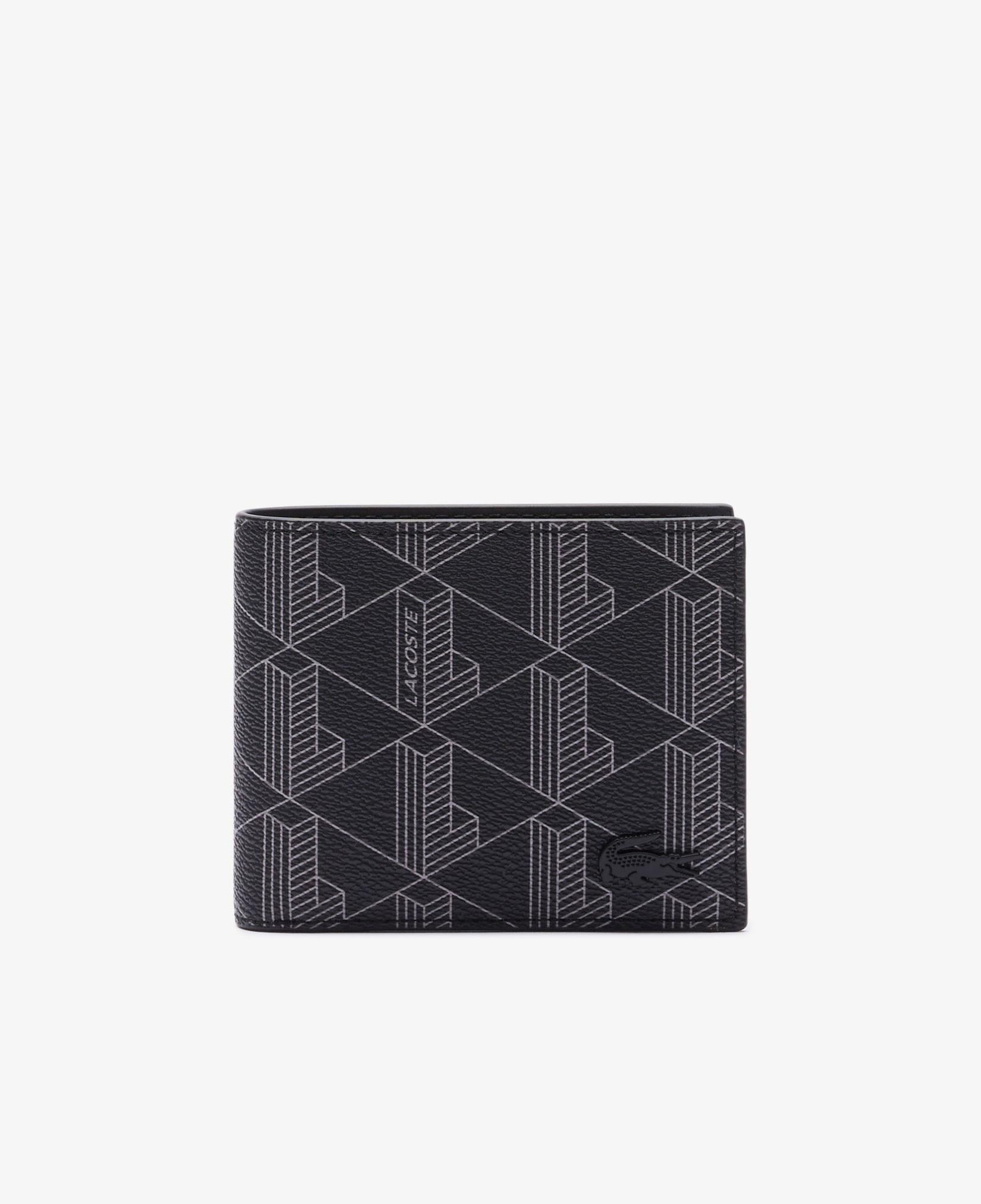 The Blend Erkek Monogram Siyah Cüzdan