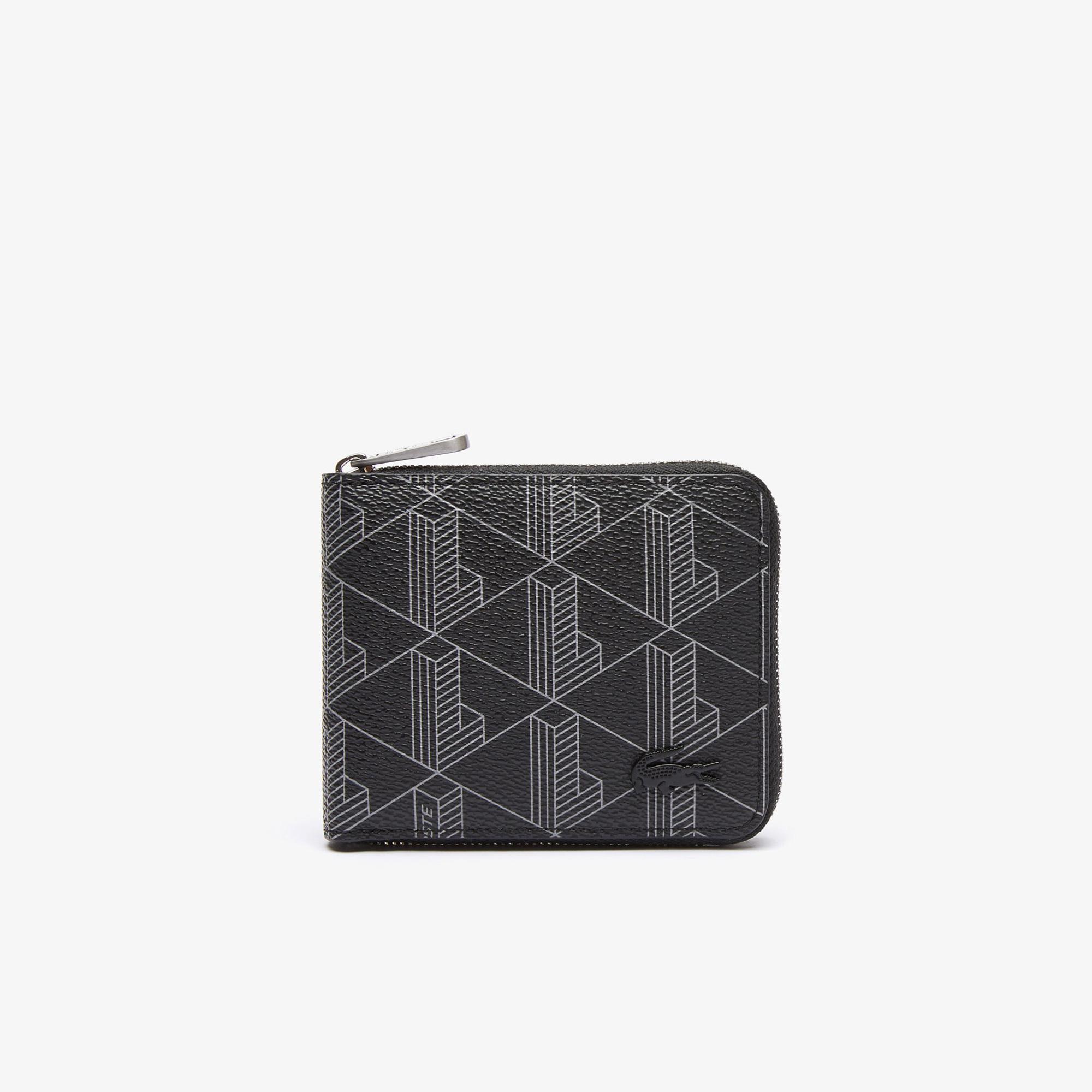 The Blend Erkek Monogram Siyah Cüzdan