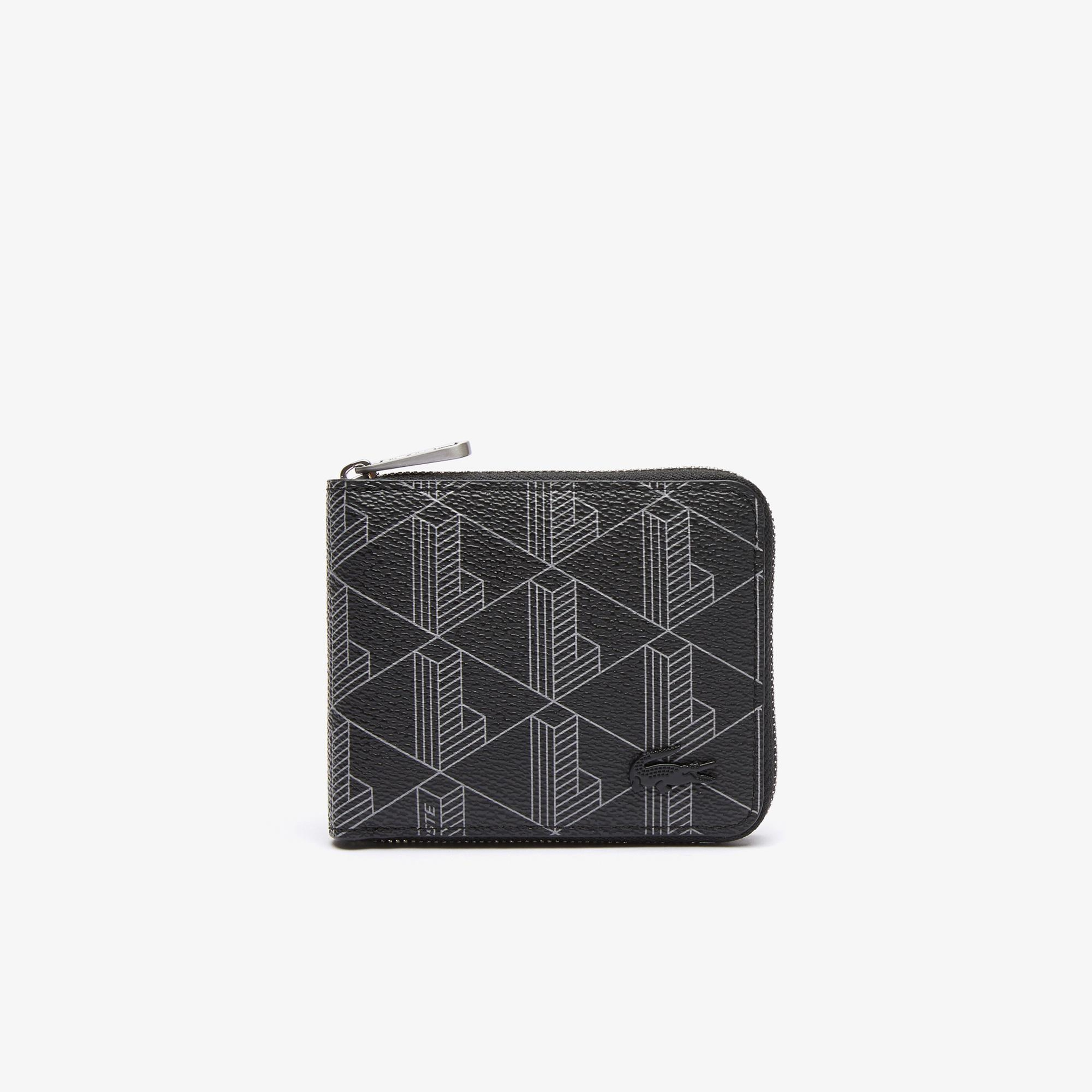 The Blend Erkek Monogram Siyah Cüzdan
